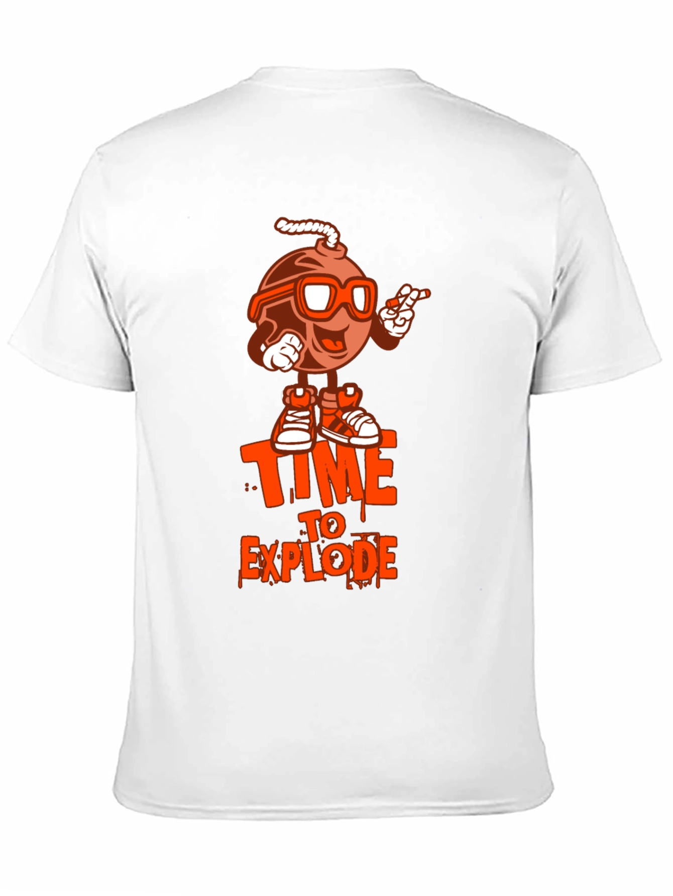Time to Explode Graphic T-Shirt - Black