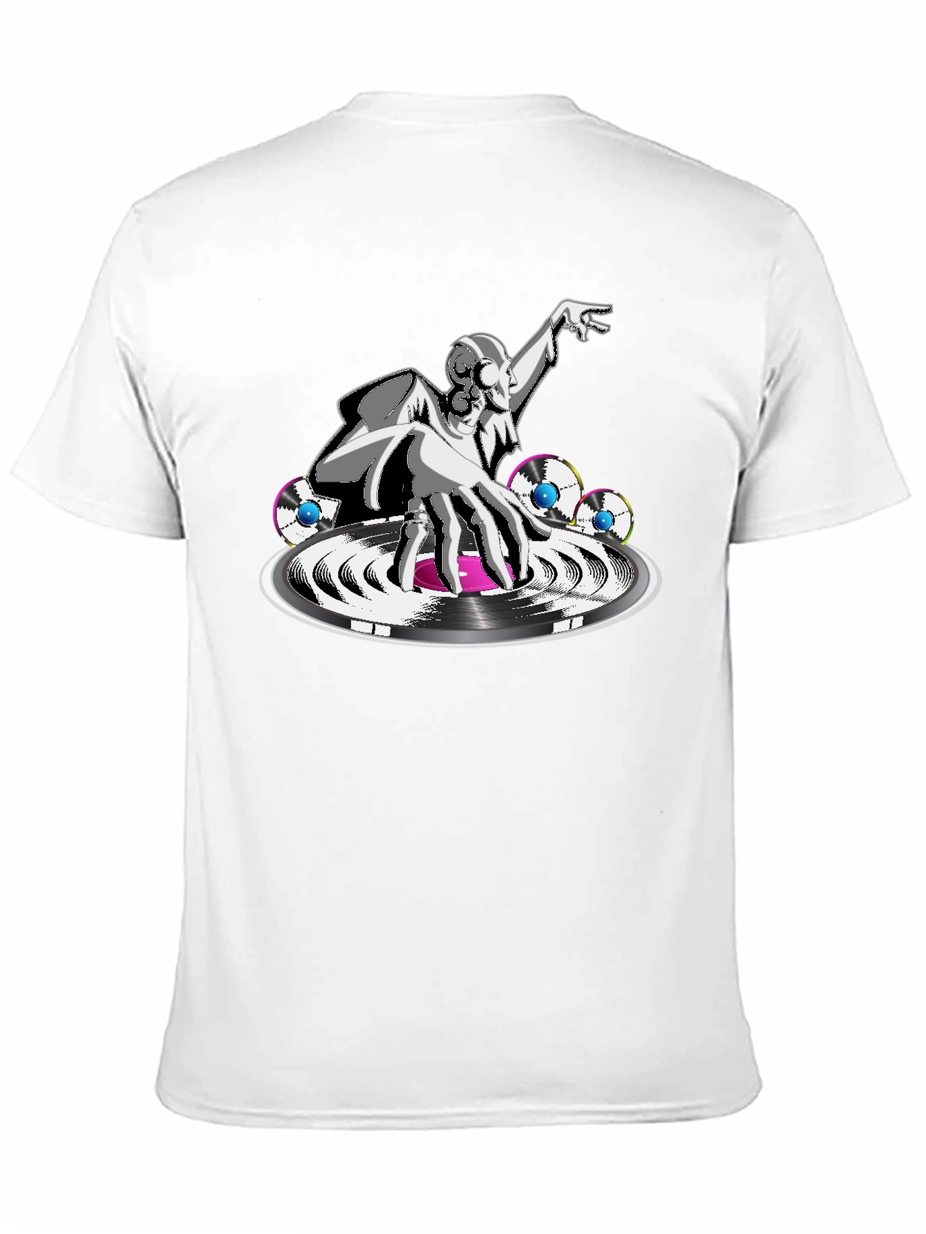 DJ Graphic Black T-Shirt