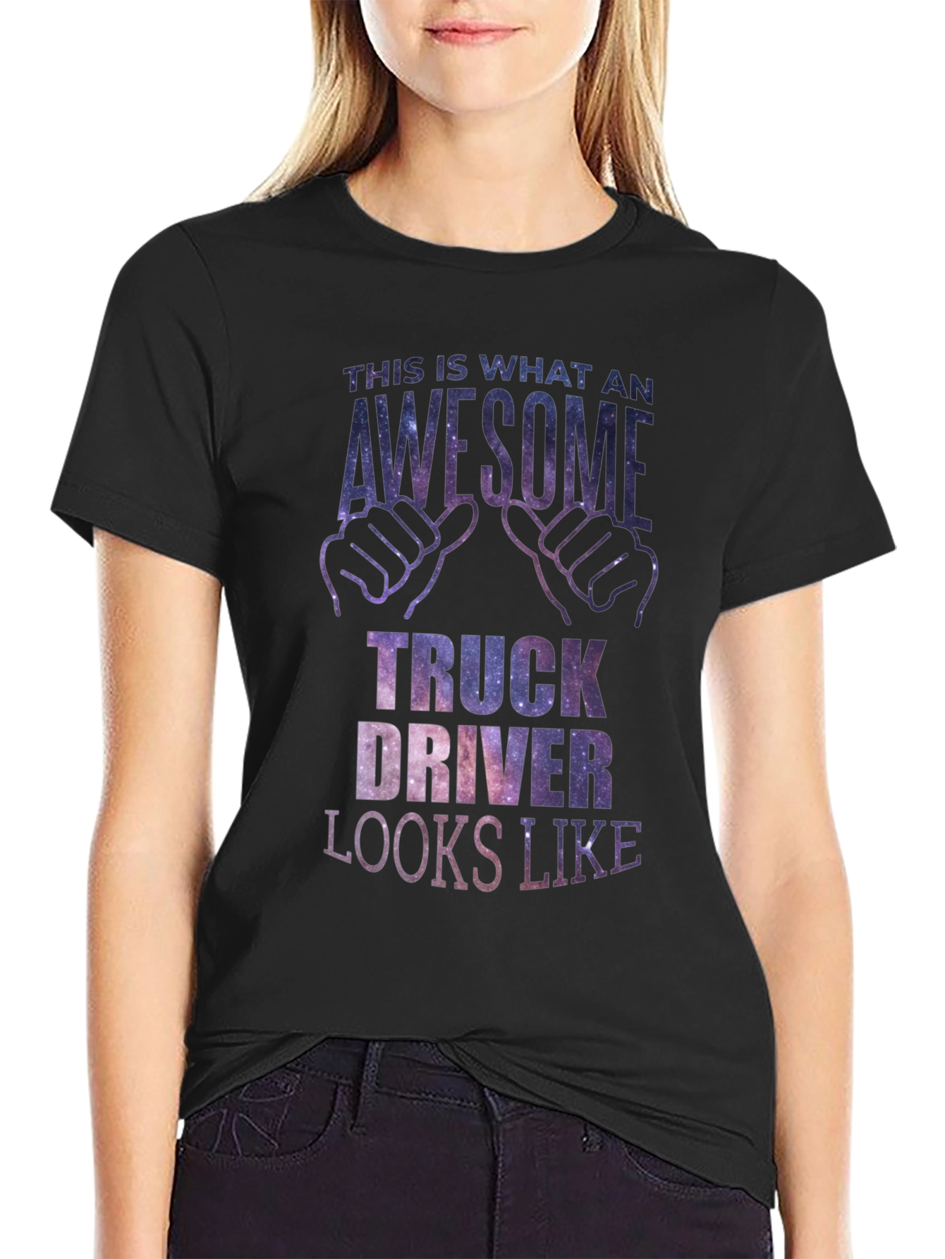 Awesome Truck Driver Graphic T-Shirt