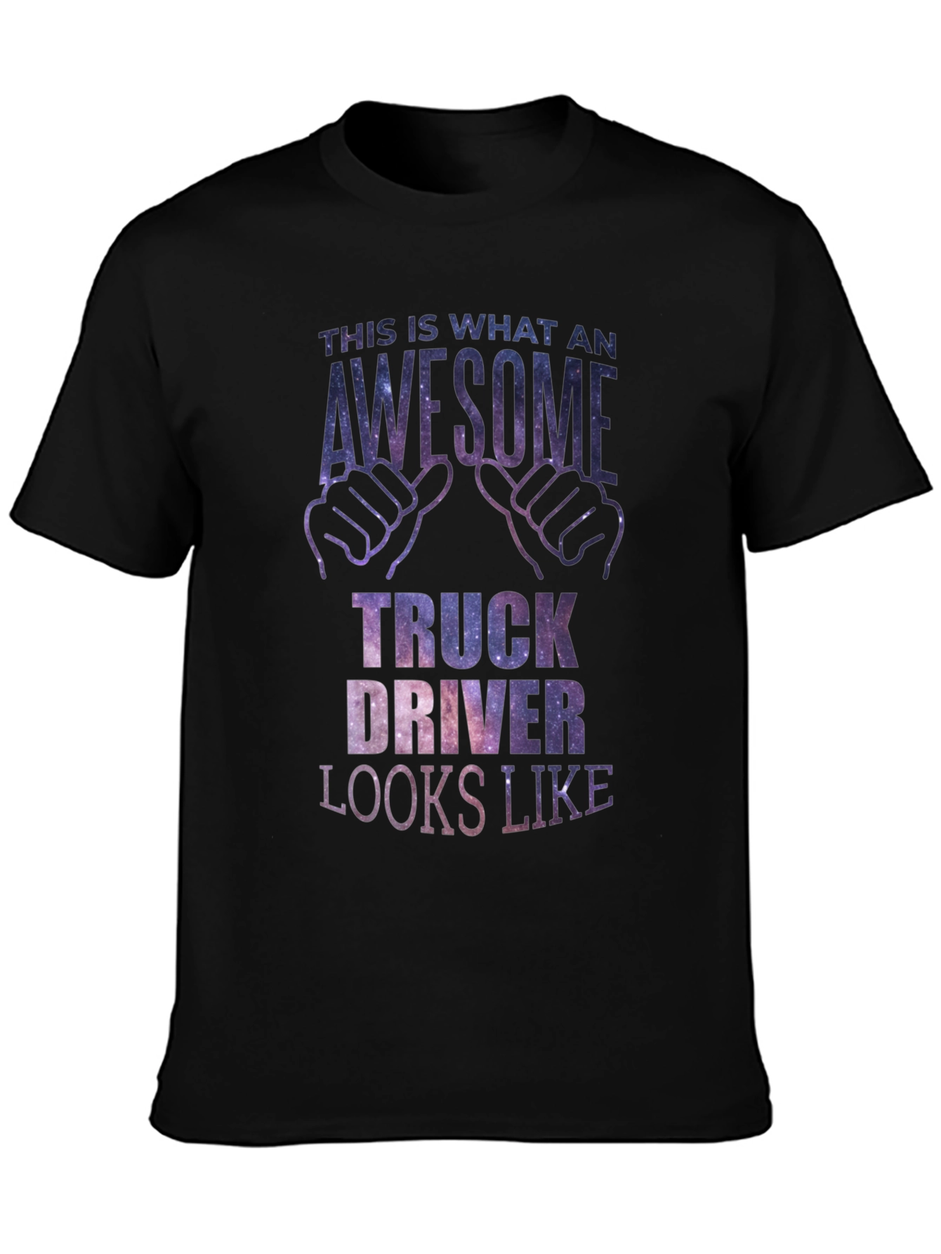 Awesome Truck Driver Graphic T-Shirt
