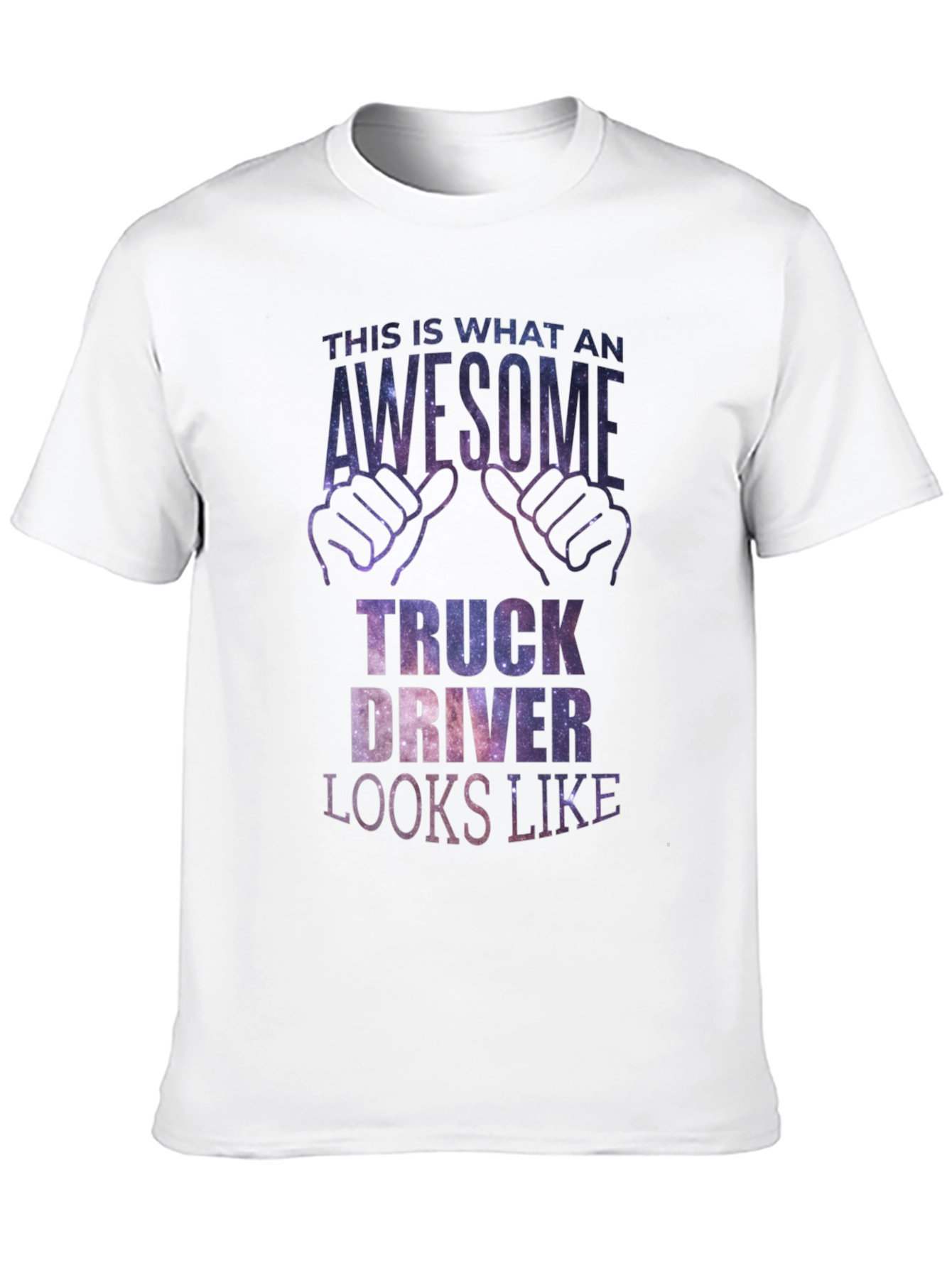 Awesome Truck Driver Graphic T-Shirt