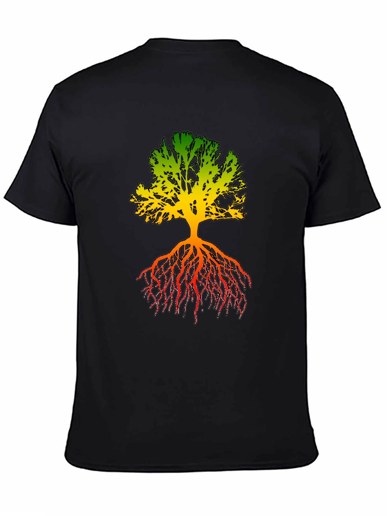 Rasta Tree Graphic T-Shirt - Roots & Culture