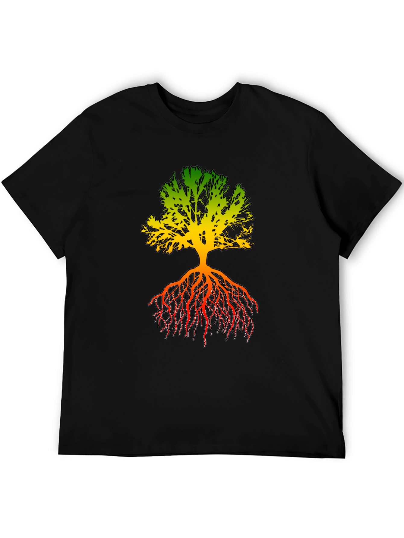 Rasta Tree Graphic T-Shirt - Roots & Culture