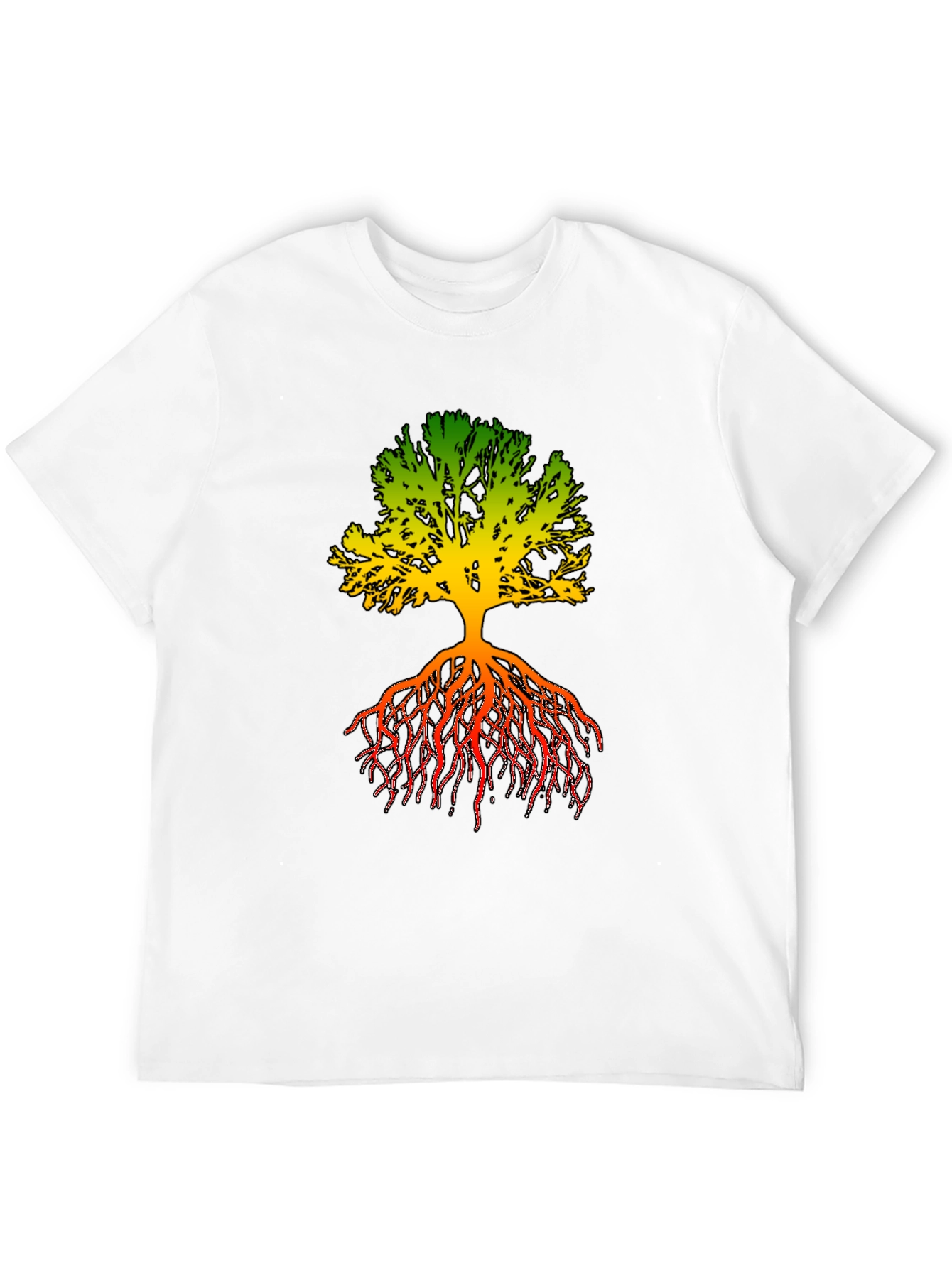 Rasta Tree Graphic T-Shirt - Roots & Culture