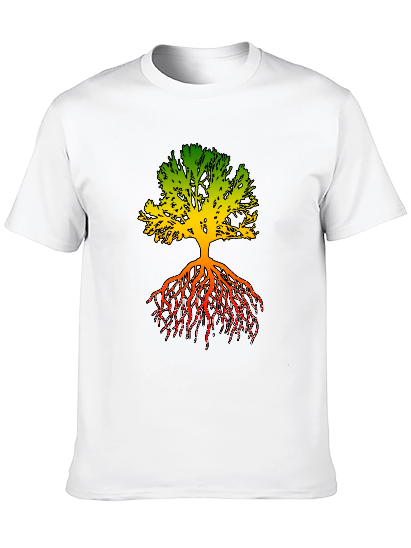 Rasta Tree Graphic T-Shirt - Roots & Culture