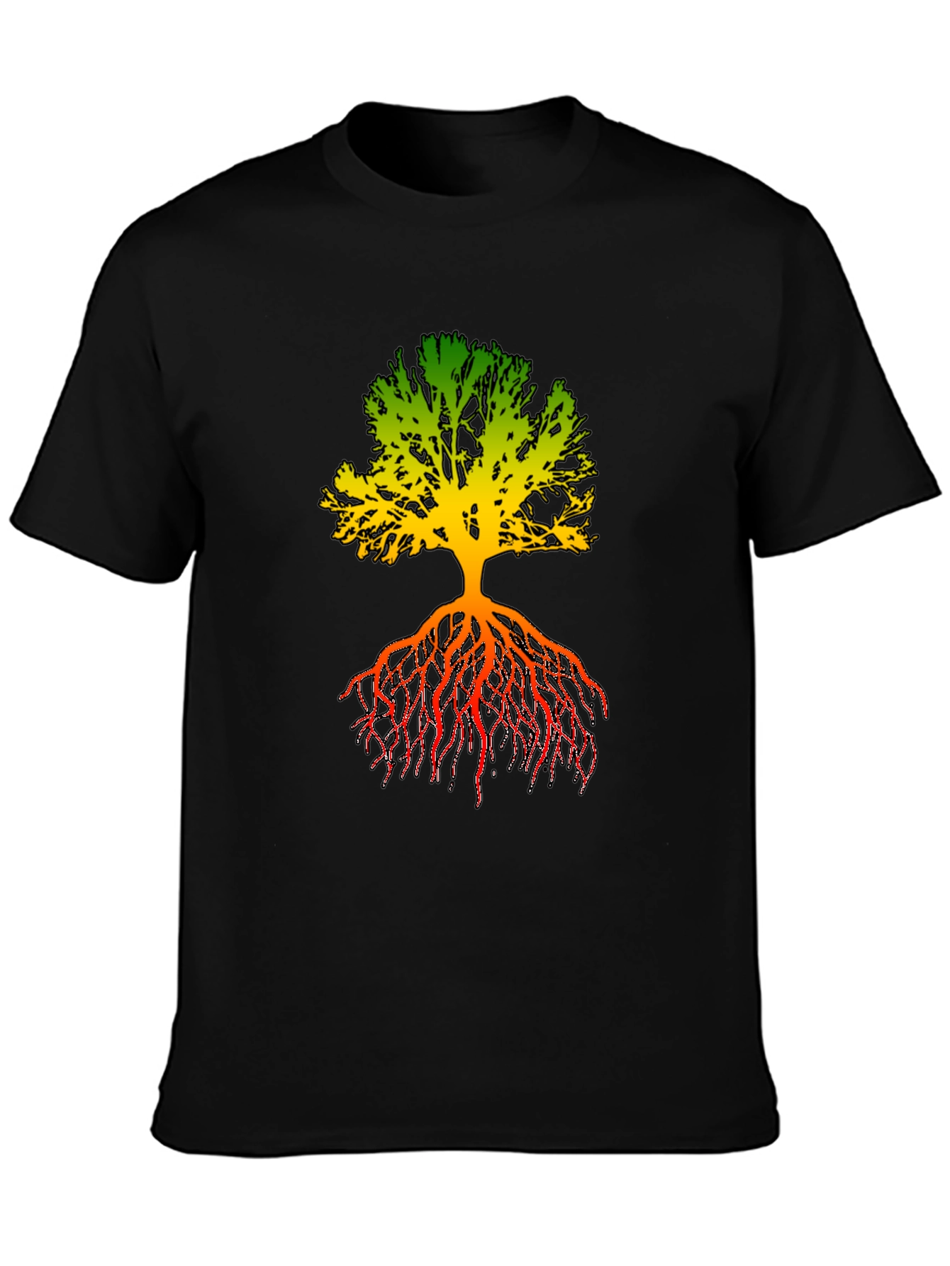 Rasta Tree Graphic T-Shirt - Roots & Culture