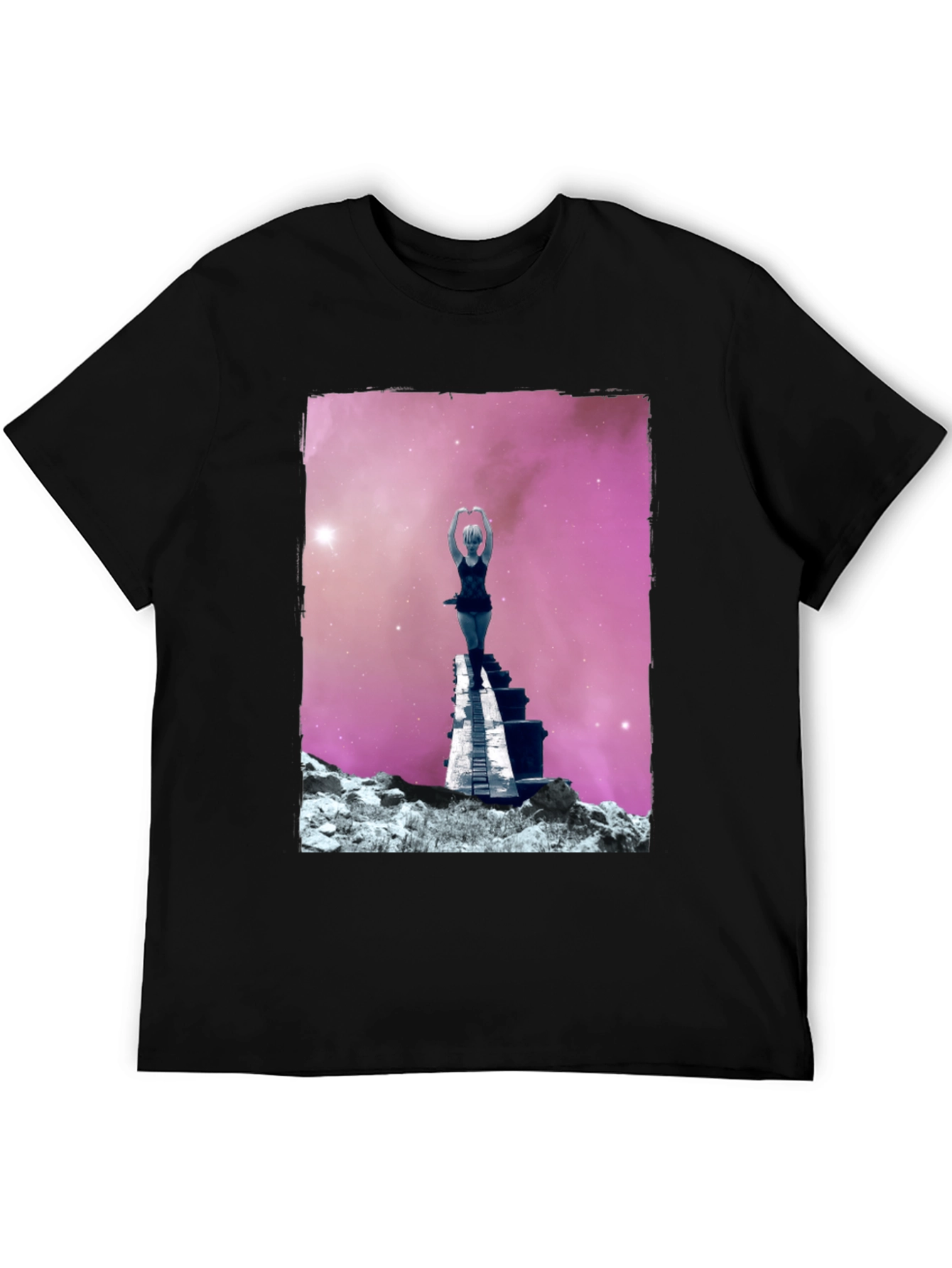 Space Dreamer Graphic Tee - Unique Cosmic Design