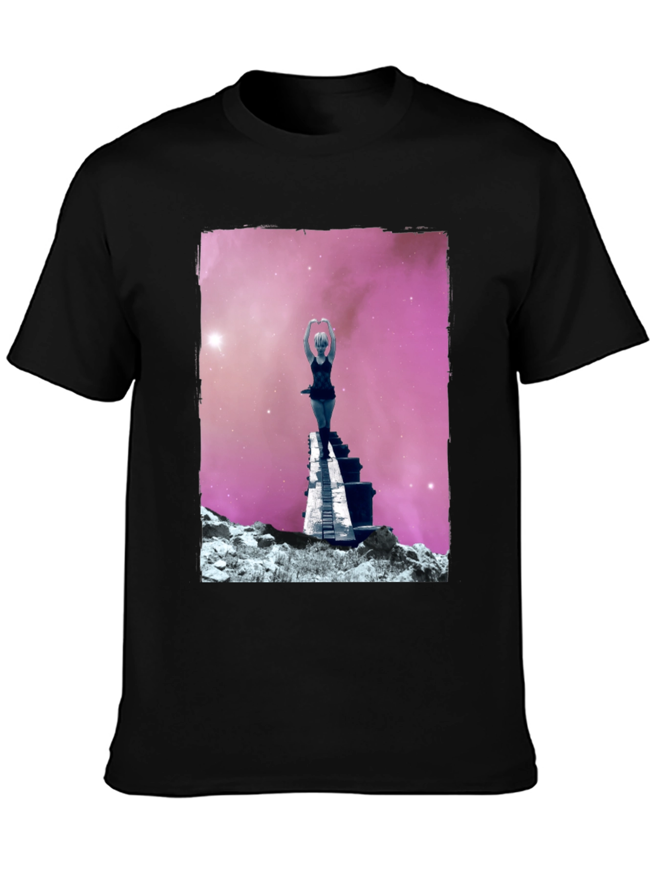 Space Dreamer Graphic Tee - Unique Cosmic Design