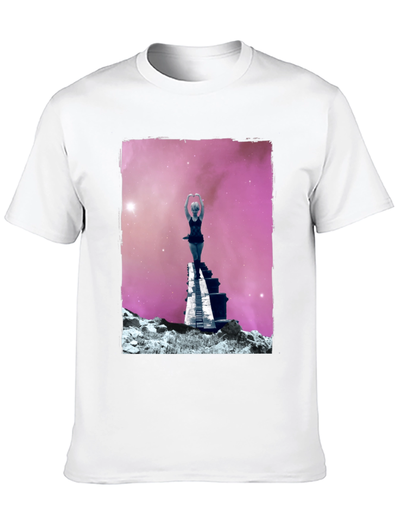 Space Dreamer Graphic Tee - Unique Cosmic Design