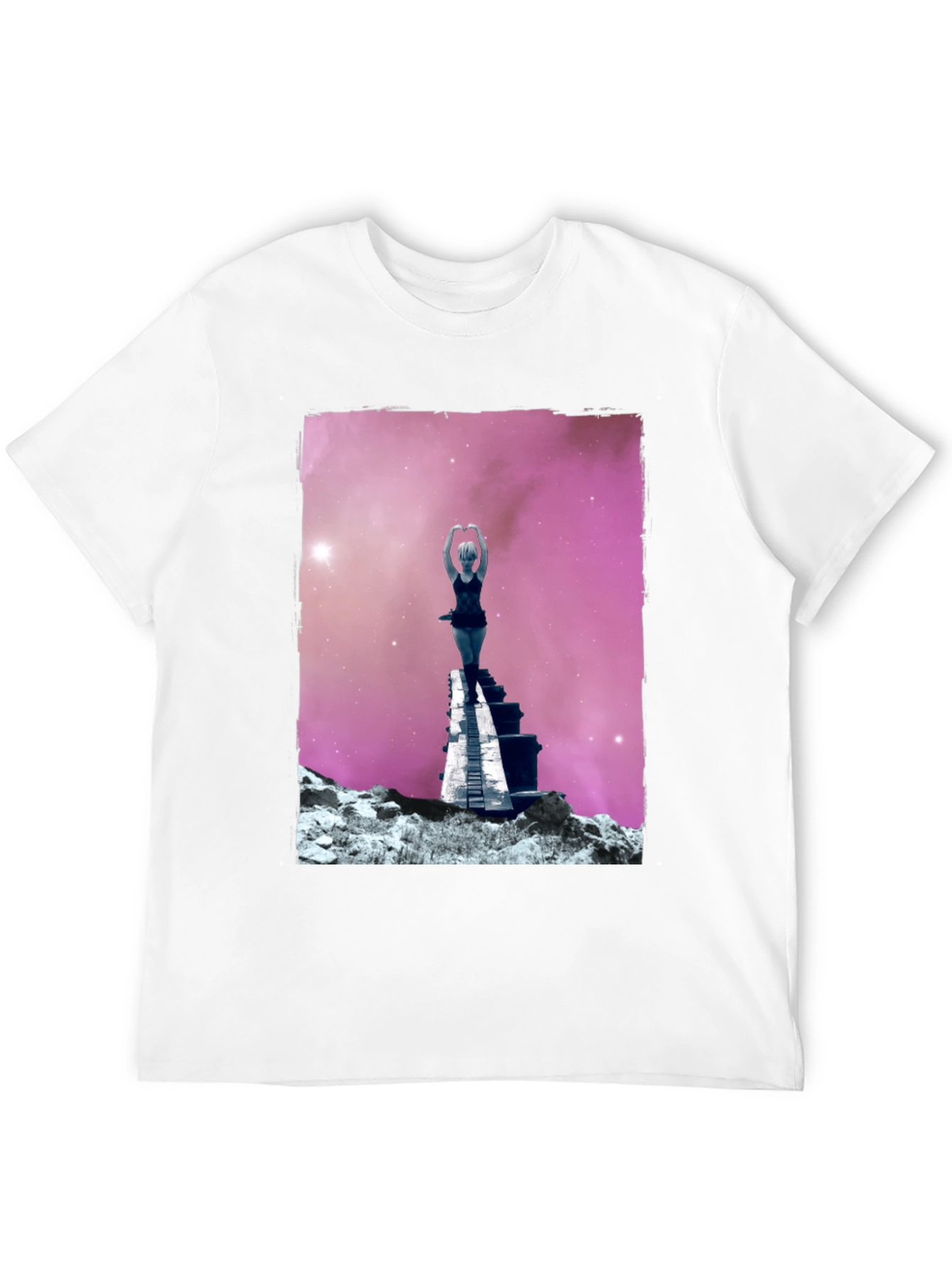 Space Dreamer Graphic Tee - Unique Cosmic Design