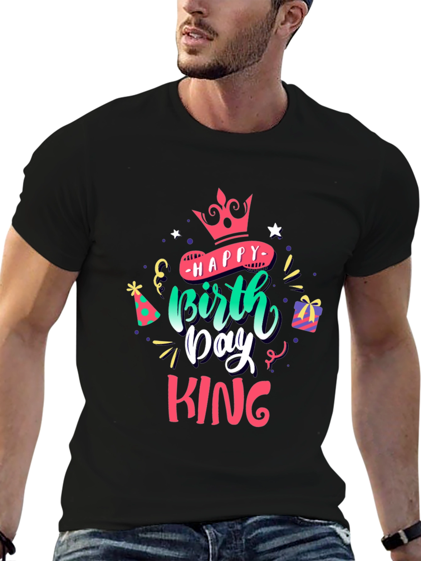 Happy Birthday King Graphic T-Shirt