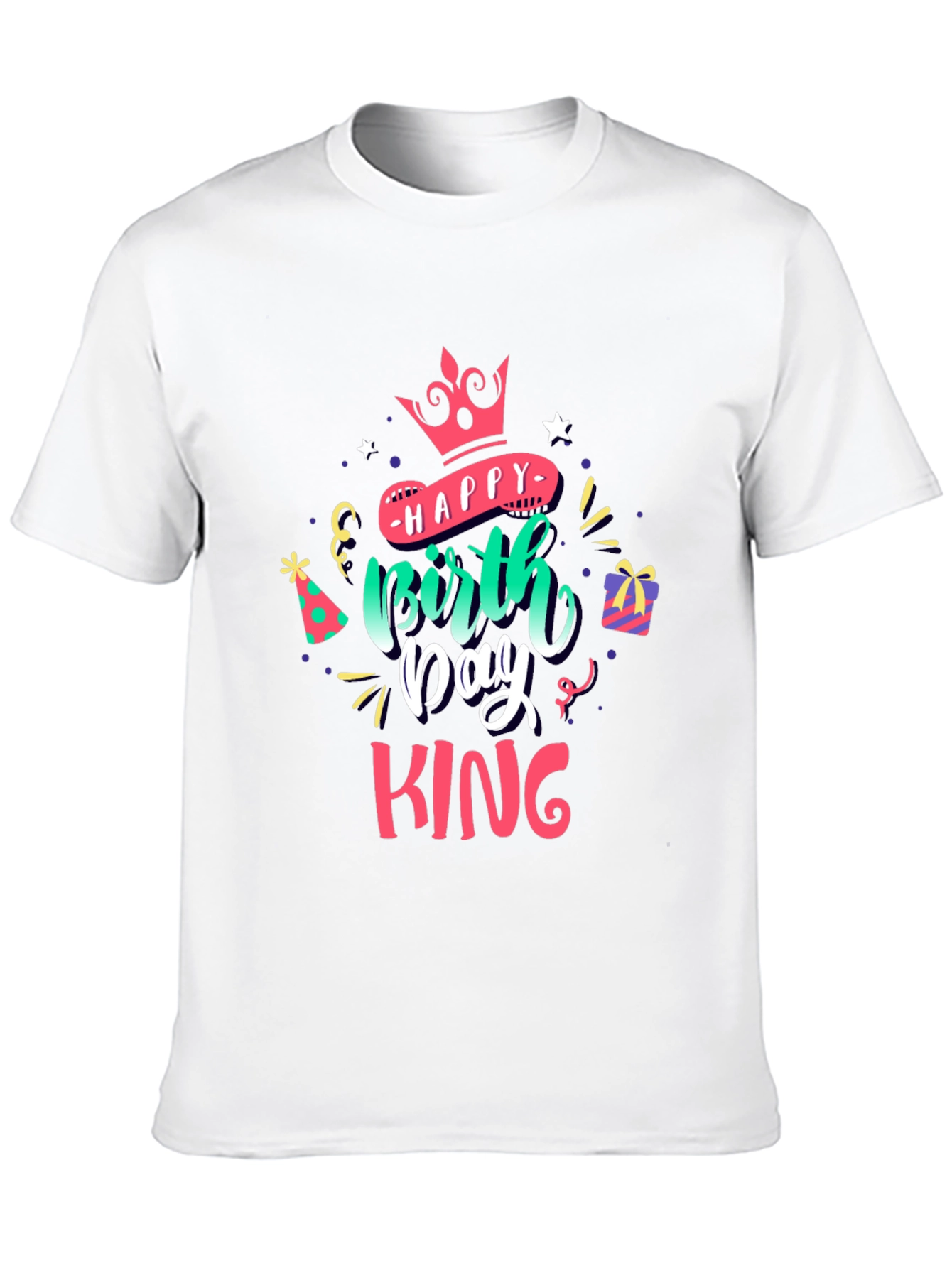 Happy Birthday King Graphic T-Shirt