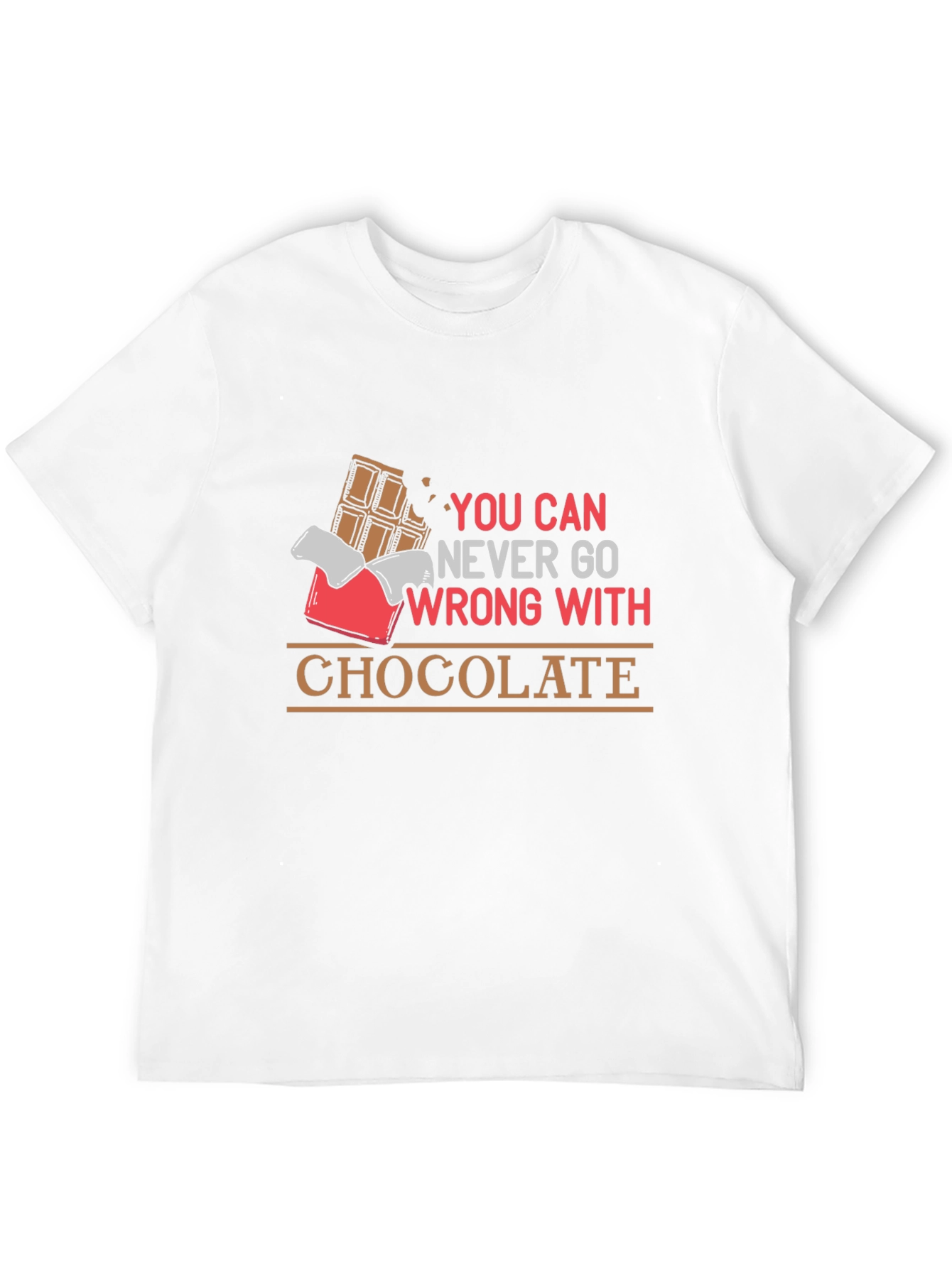 Chocolate Lover T-Shirt - You Can Never Go Wrong!