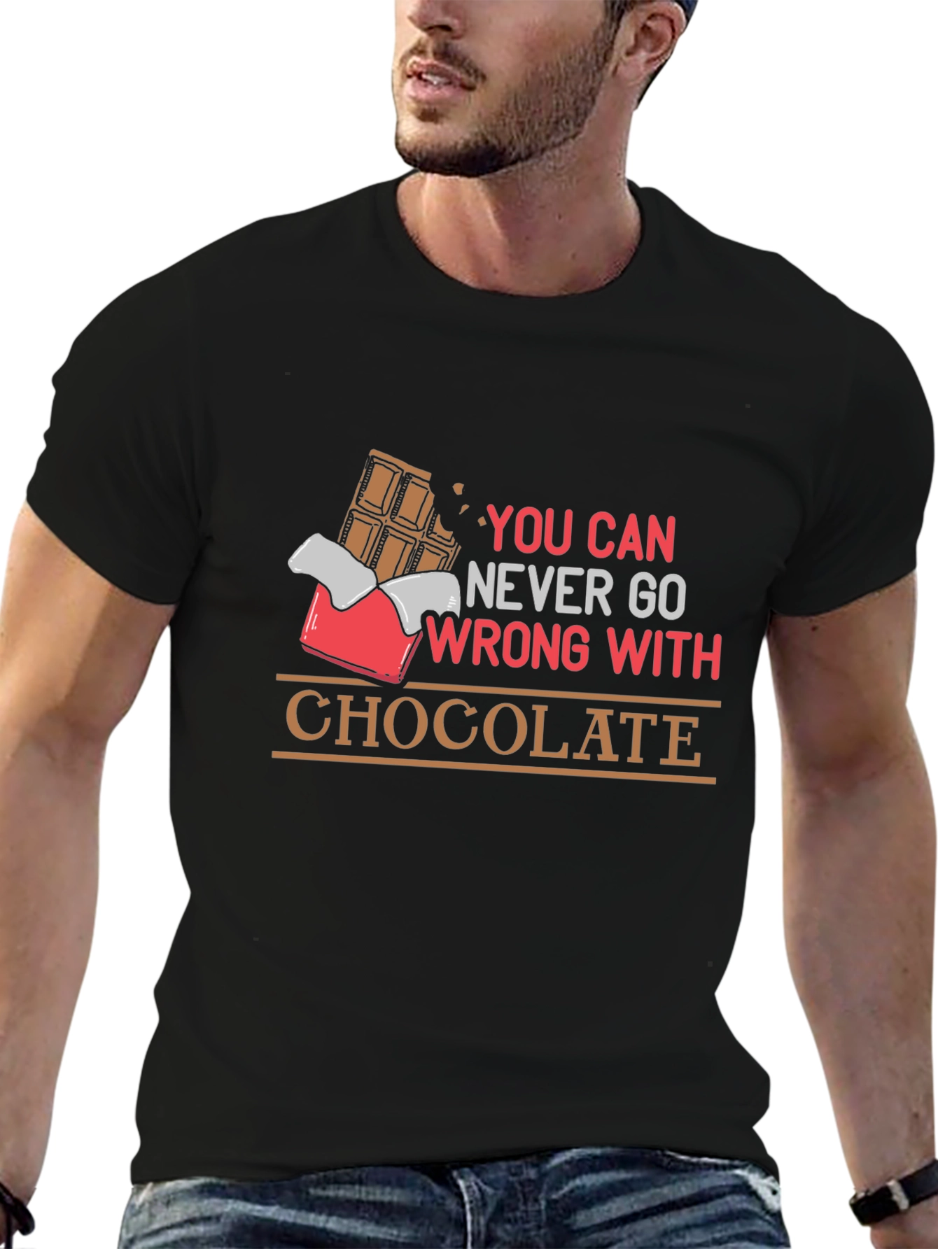 Chocolate Lover T-Shirt - You Can Never Go Wrong!