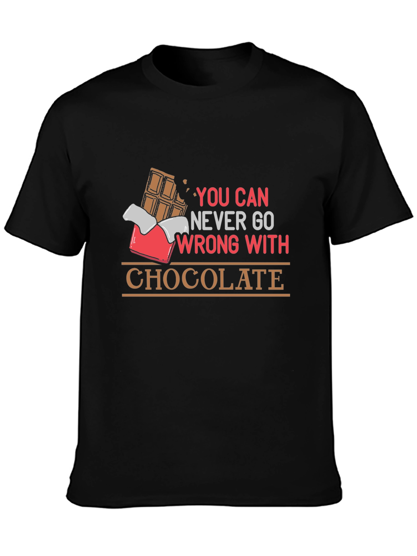 Chocolate Lover T-Shirt - You Can Never Go Wrong!