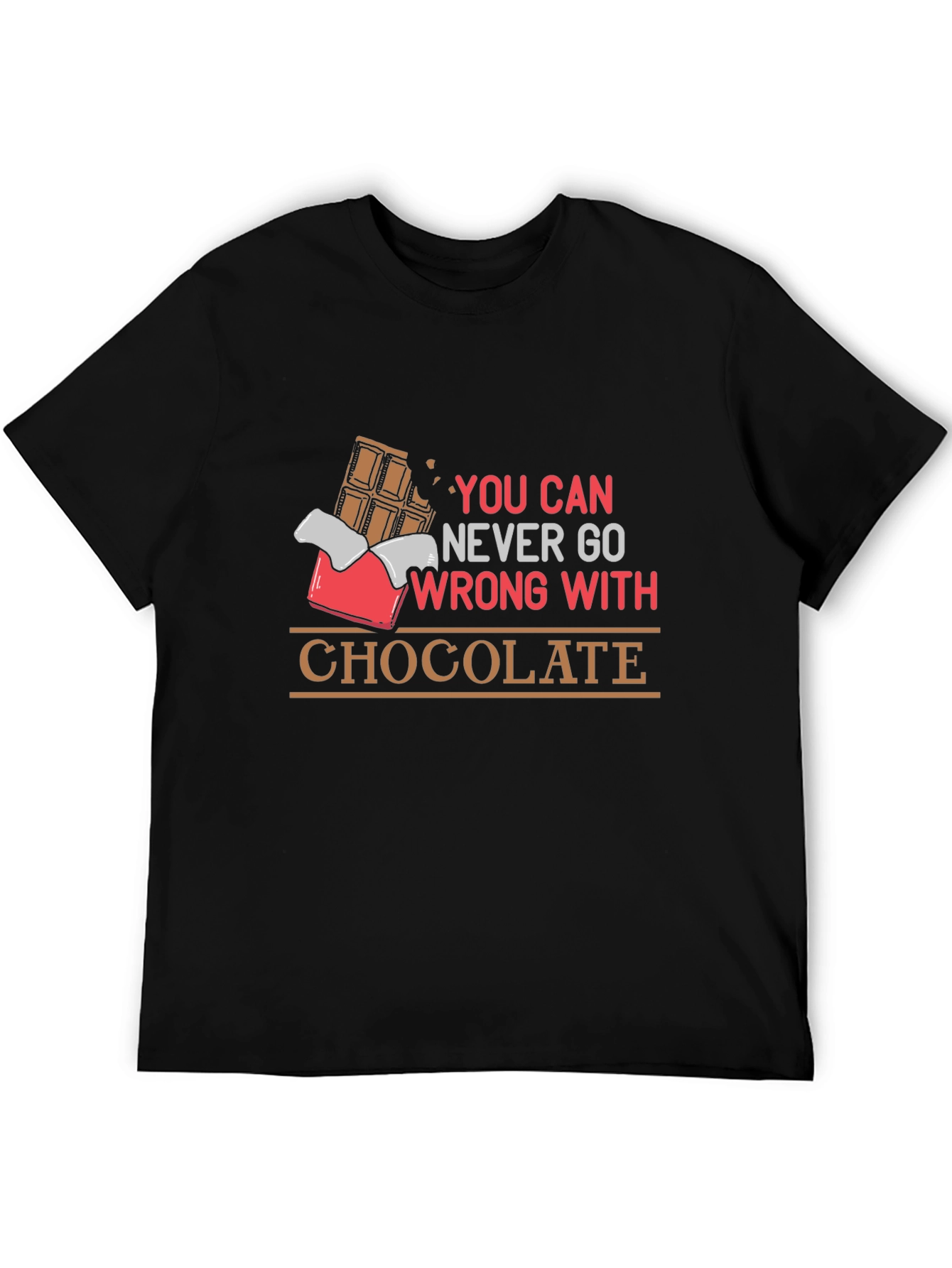 Chocolate Lover T-Shirt - You Can Never Go Wrong!