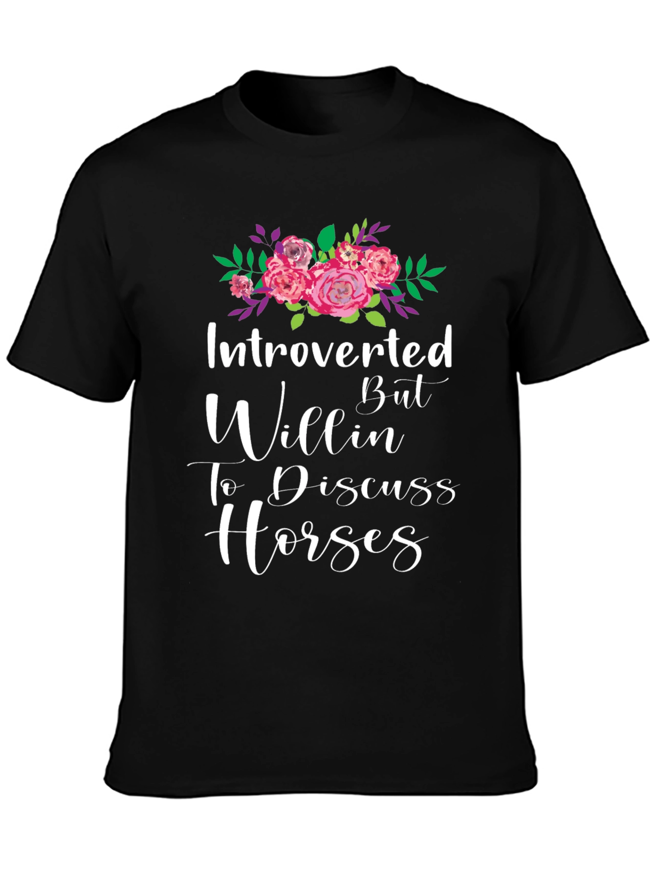 Introverted Horse Lover T-Shirt
