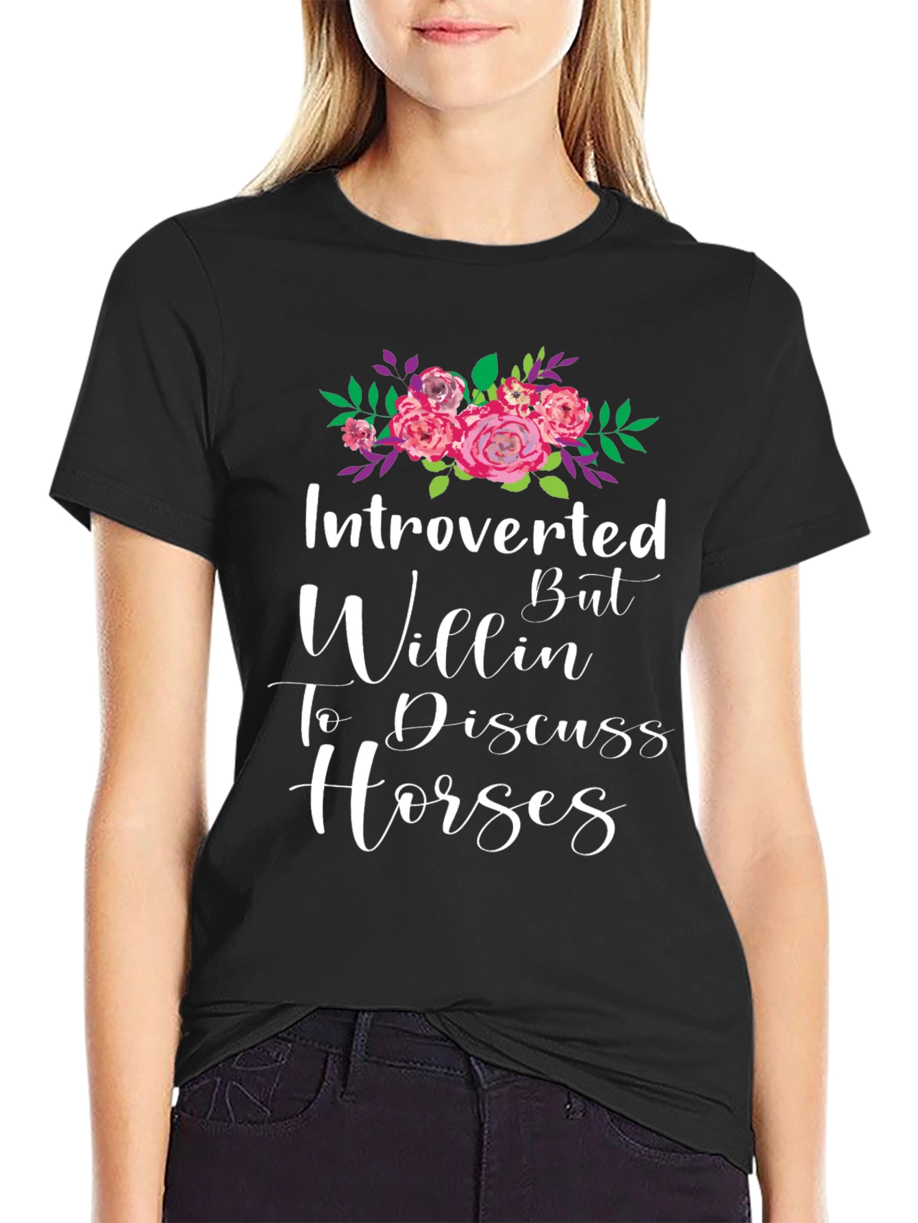 Introverted Horse Lover T-Shirt