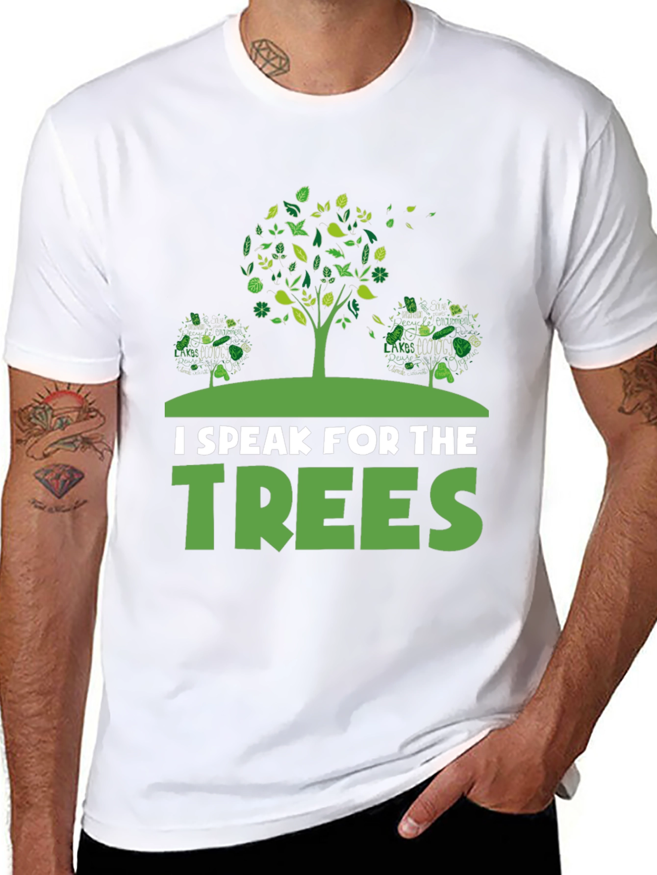 I Speak for the Trees Graphic Tee