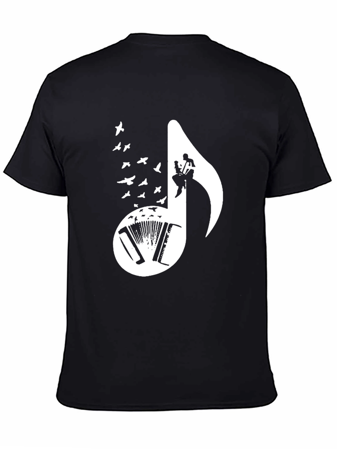 Musical Note Graphic T-Shirt