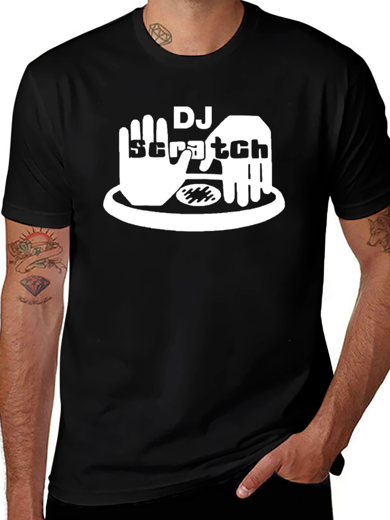 DJ Scratch T-Shirt - Turntable Music Shirt