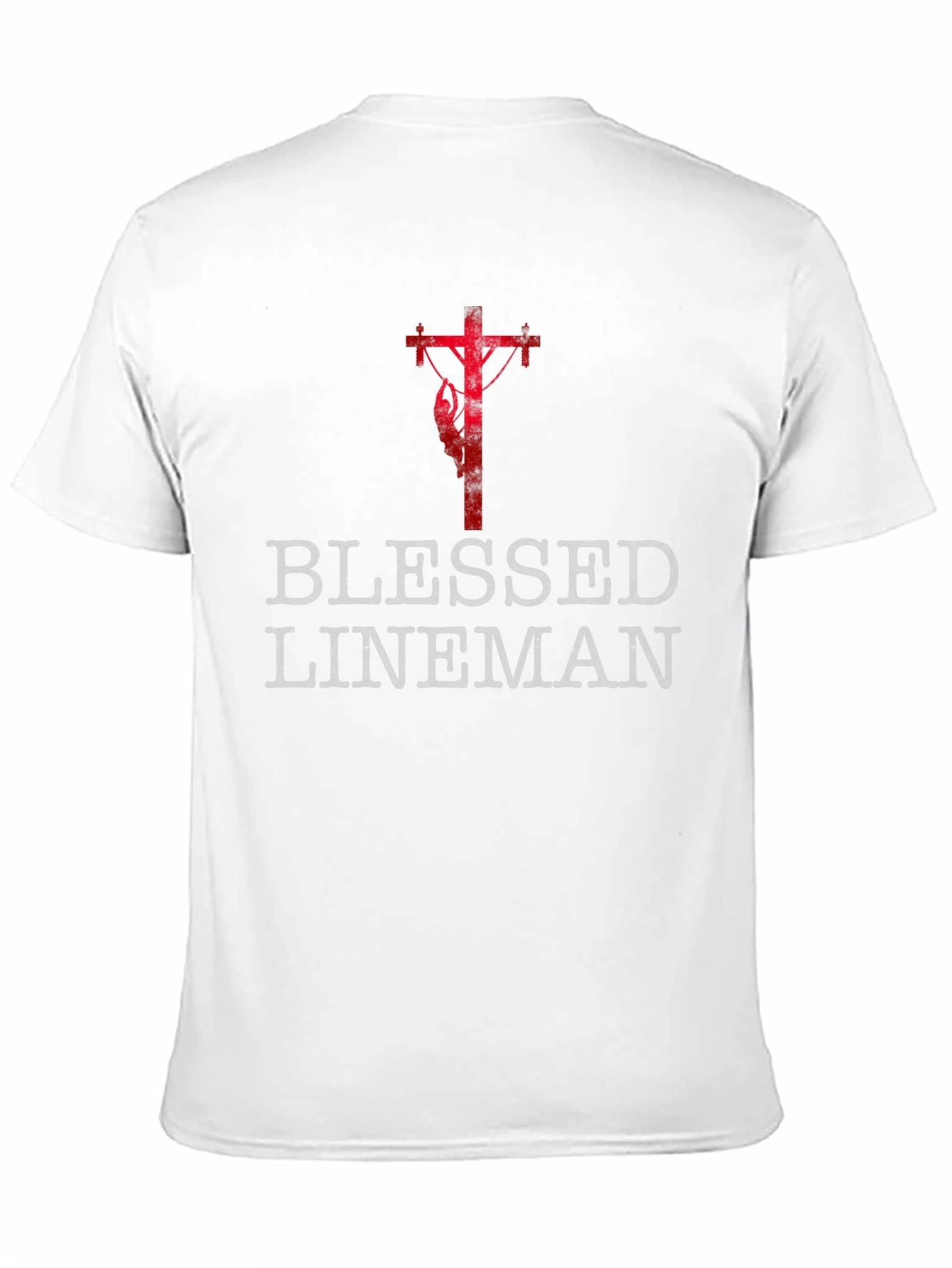 Blessed Lineman Graphic Tee