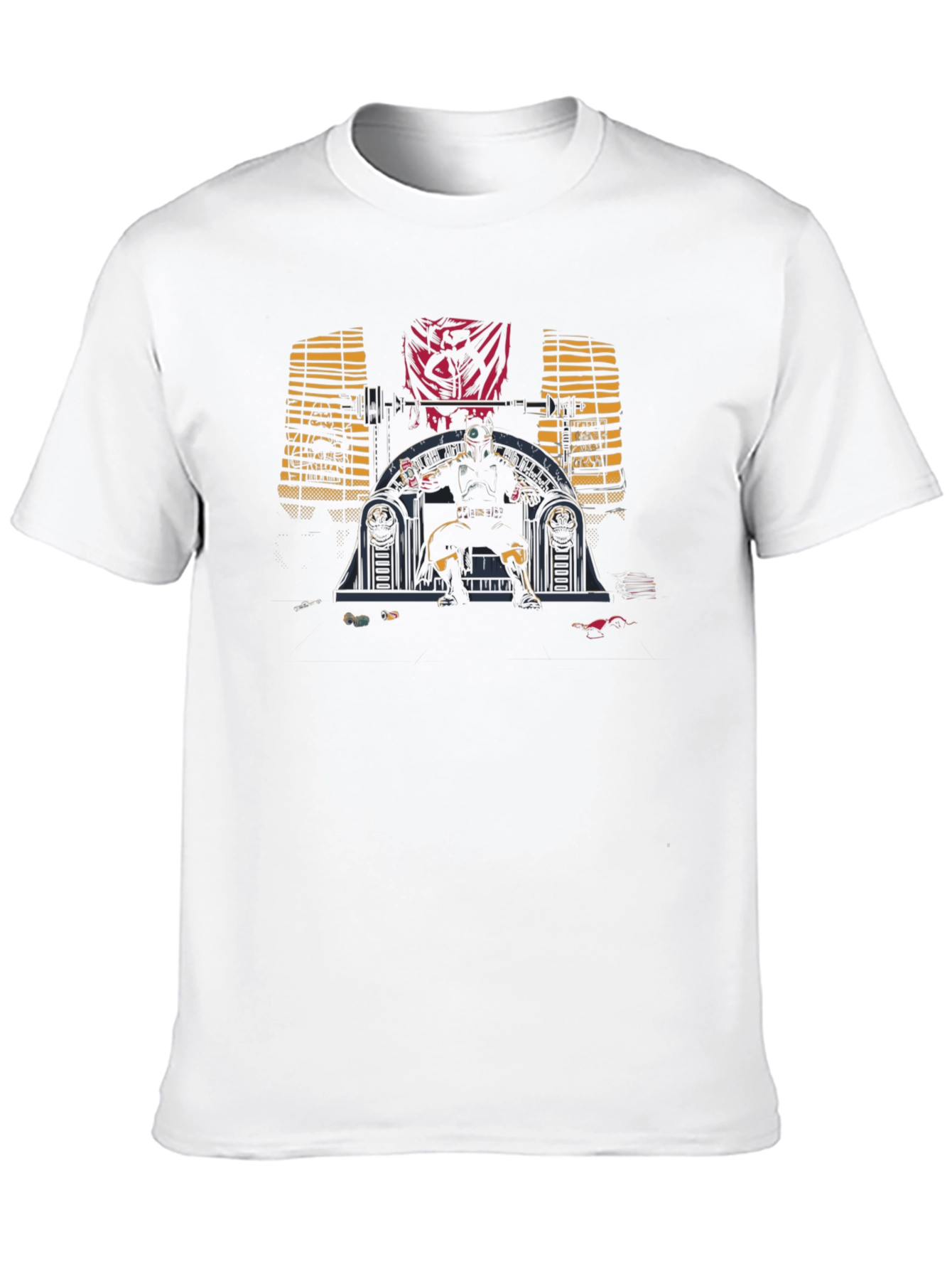 Retro Sci-Fi Throne T-Shirt