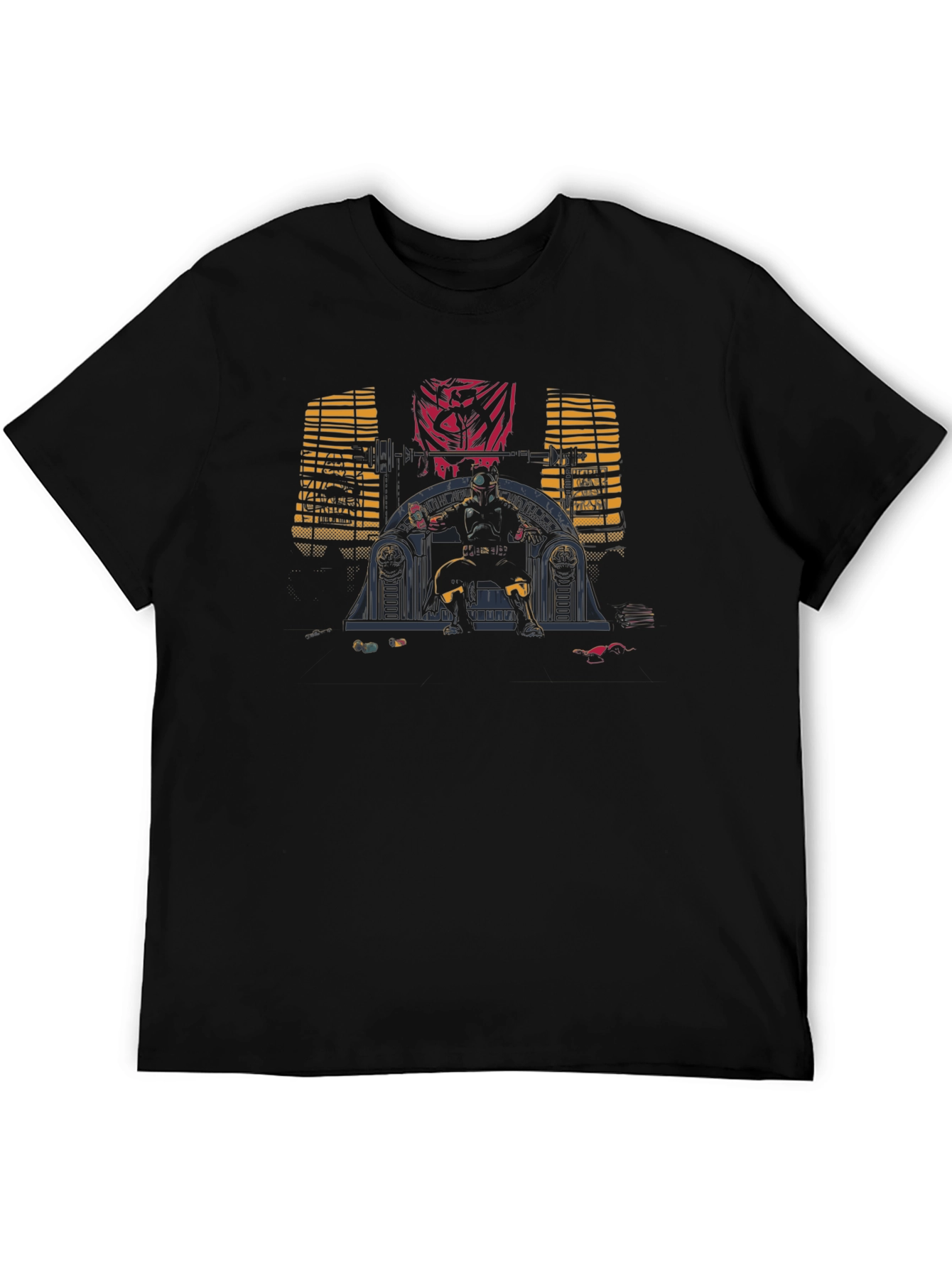 Retro Sci-Fi Throne T-Shirt