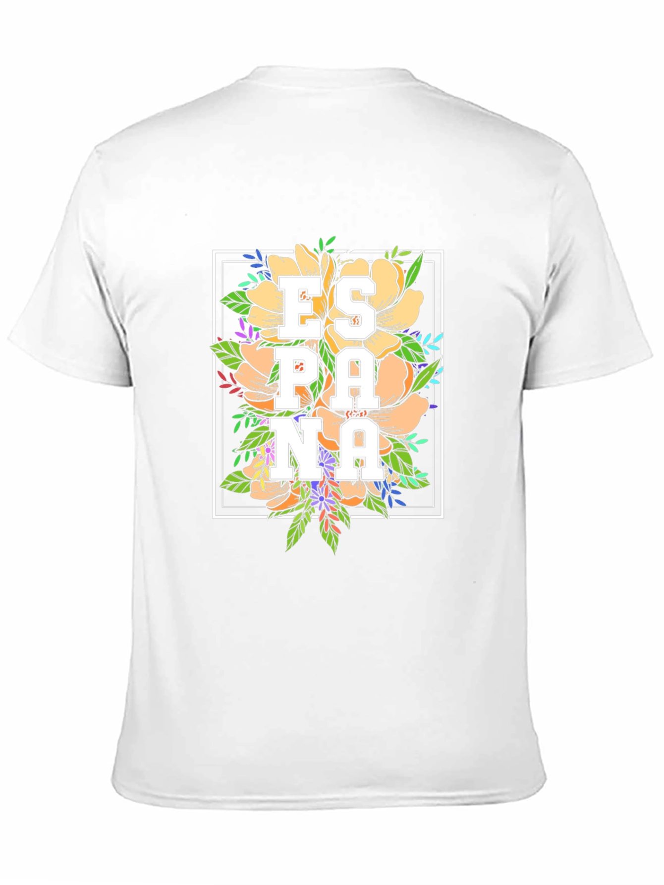 España Floral T-Shirt - Spanish Pride Tee