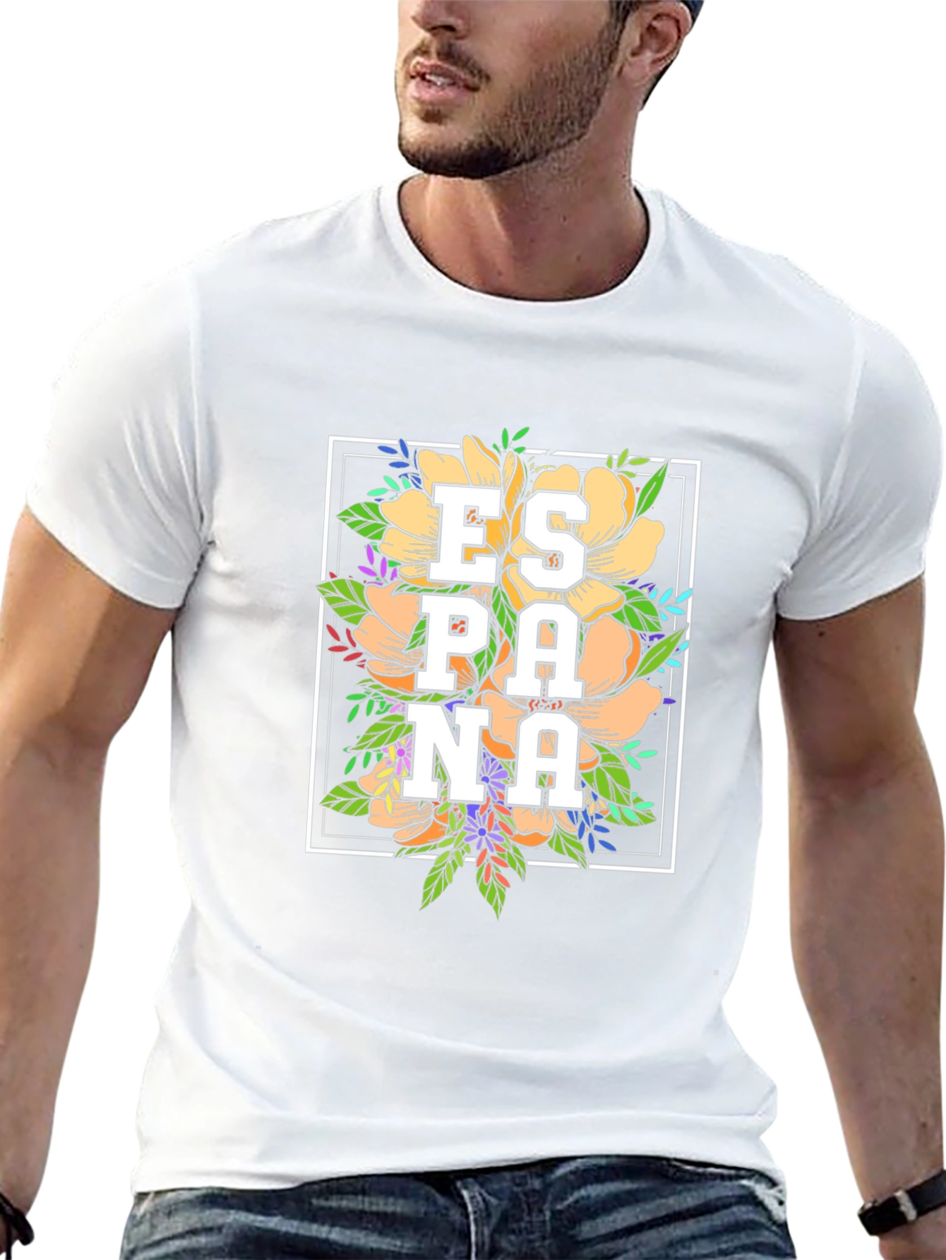España Floral T-Shirt - Spanish Pride Tee