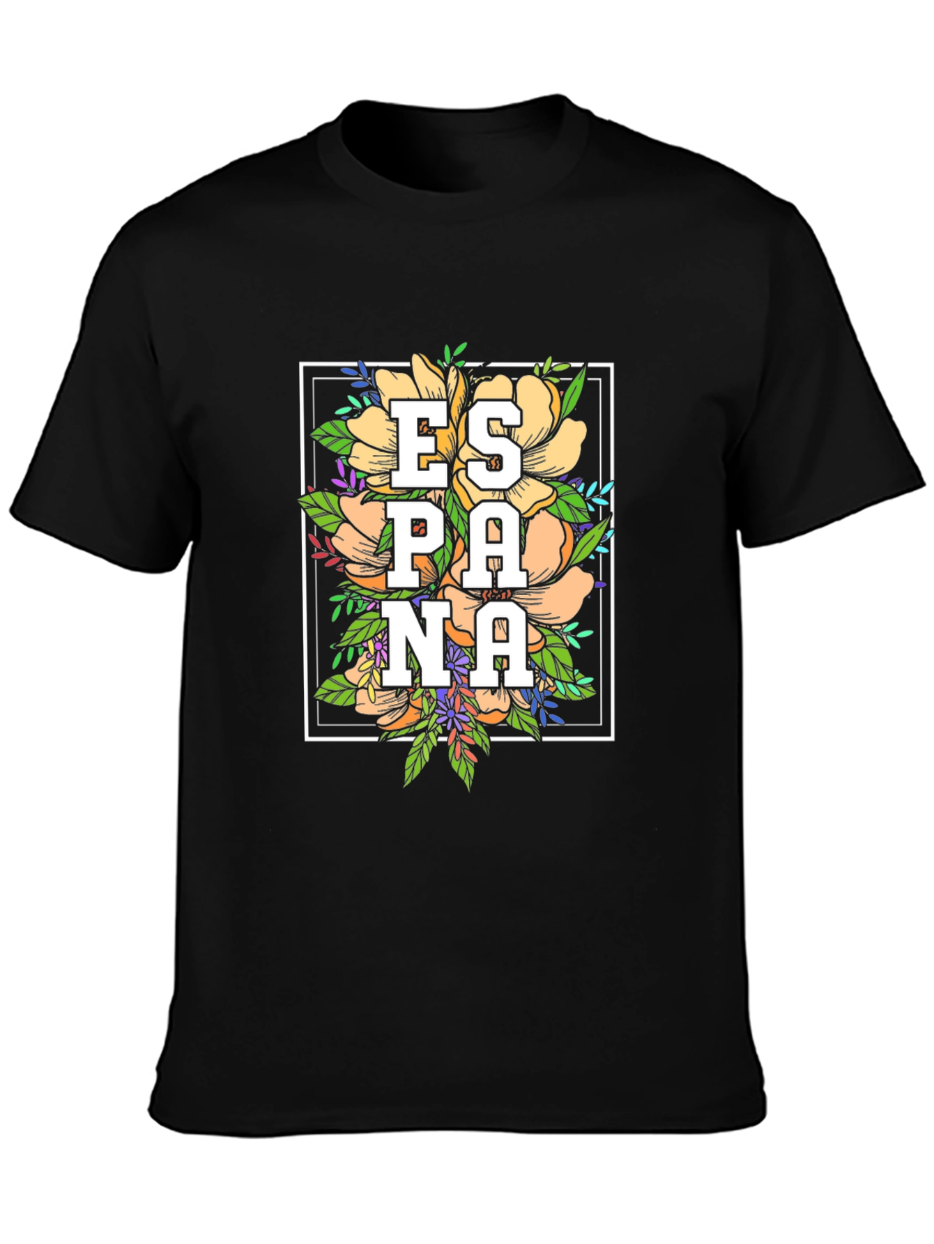 España Floral T-Shirt - Spanish Pride Tee