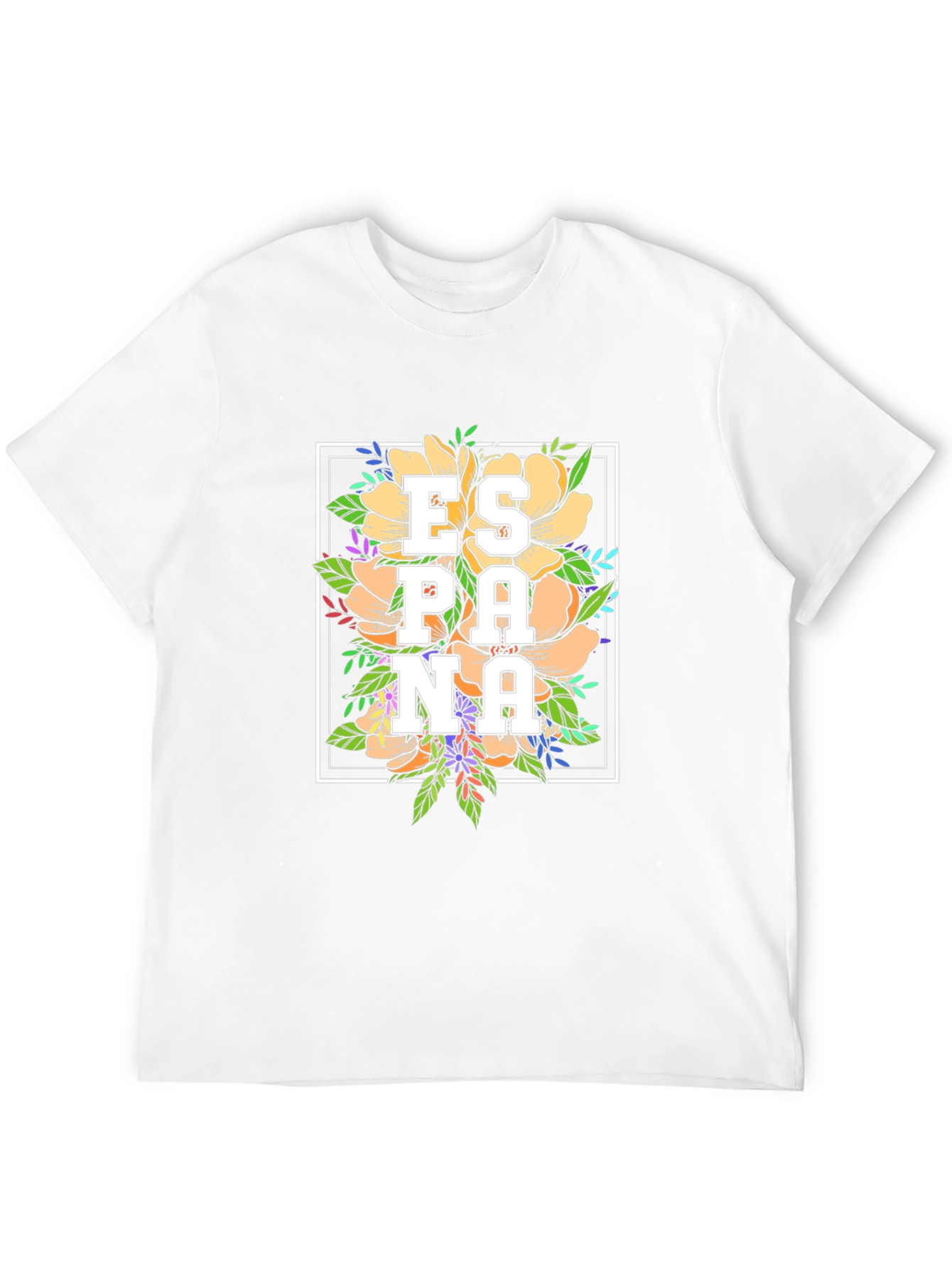 España Floral T-Shirt - Spanish Pride Tee