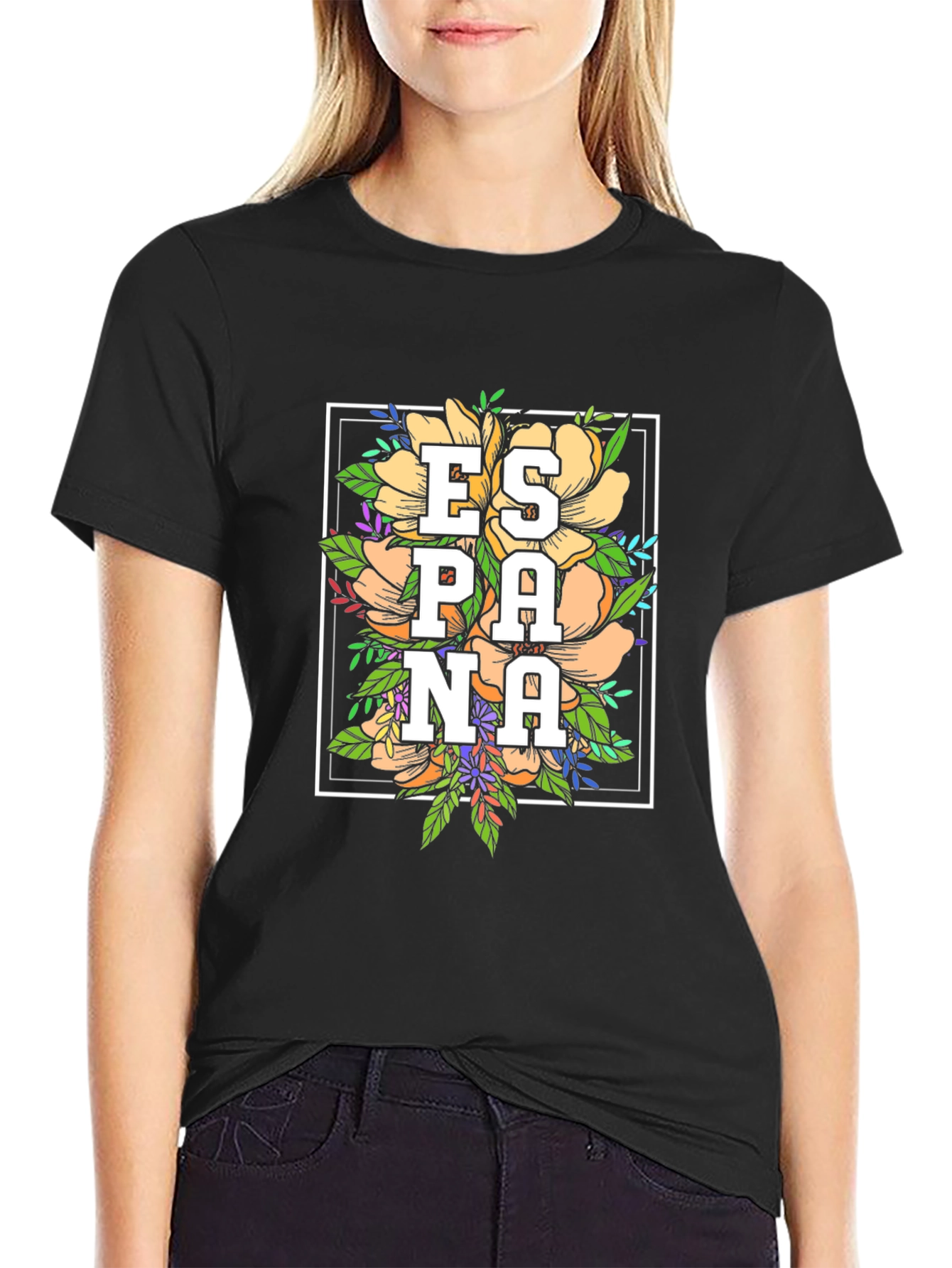 España Floral T-Shirt - Spanish Pride Tee