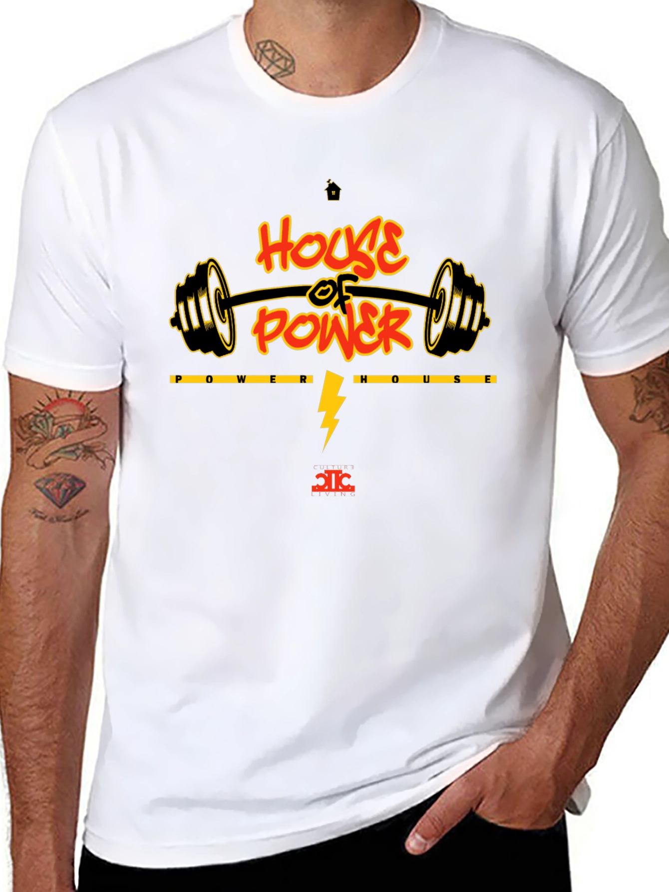 House of Power Black T-Shirt
