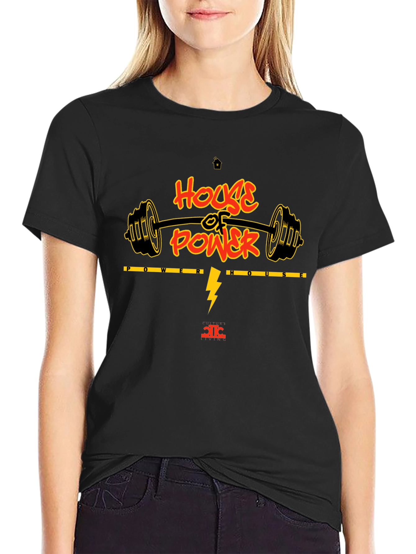 House of Power Black T-Shirt