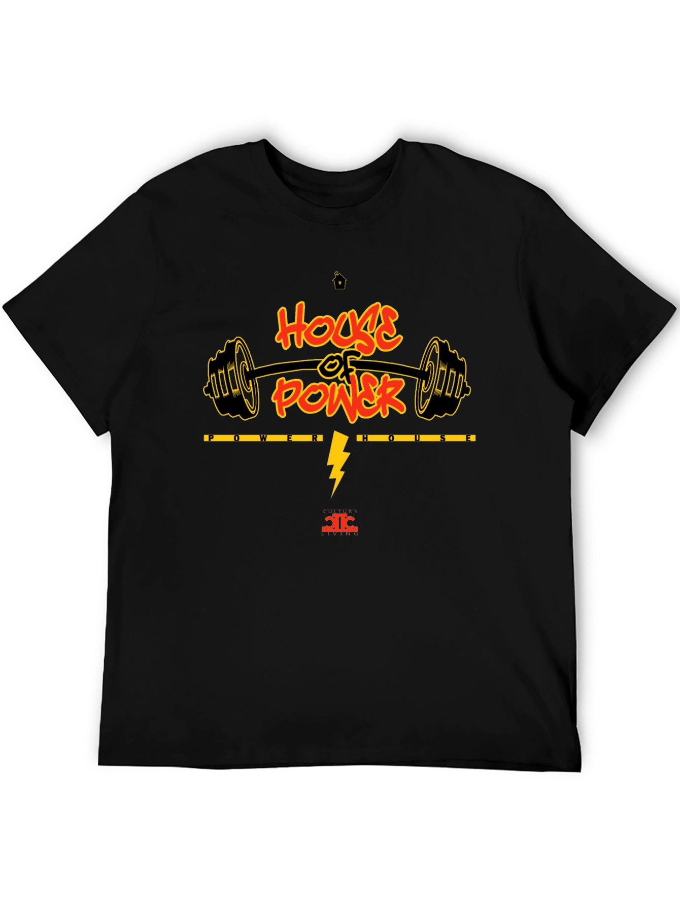 House of Power Black T-Shirt