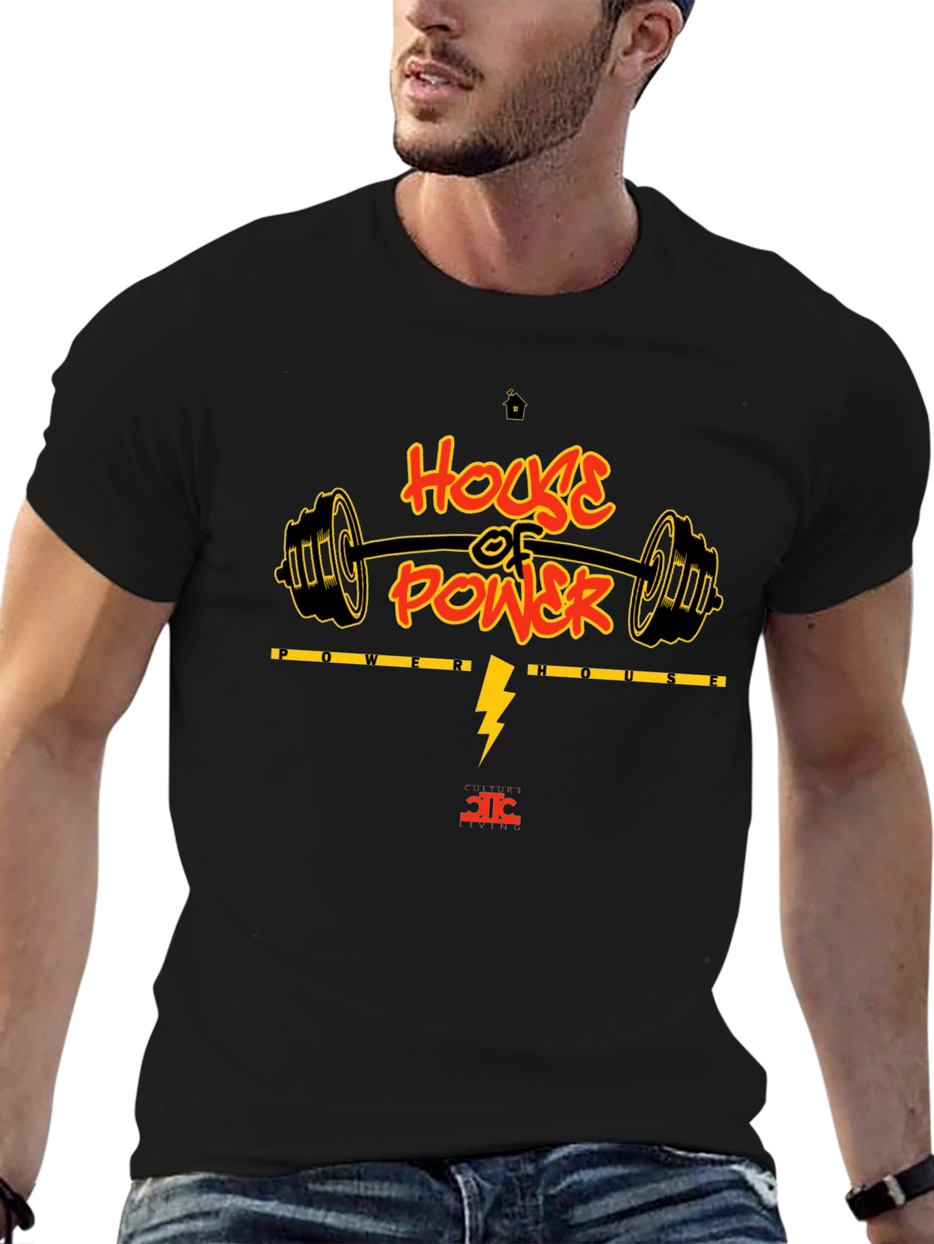House of Power Black T-Shirt