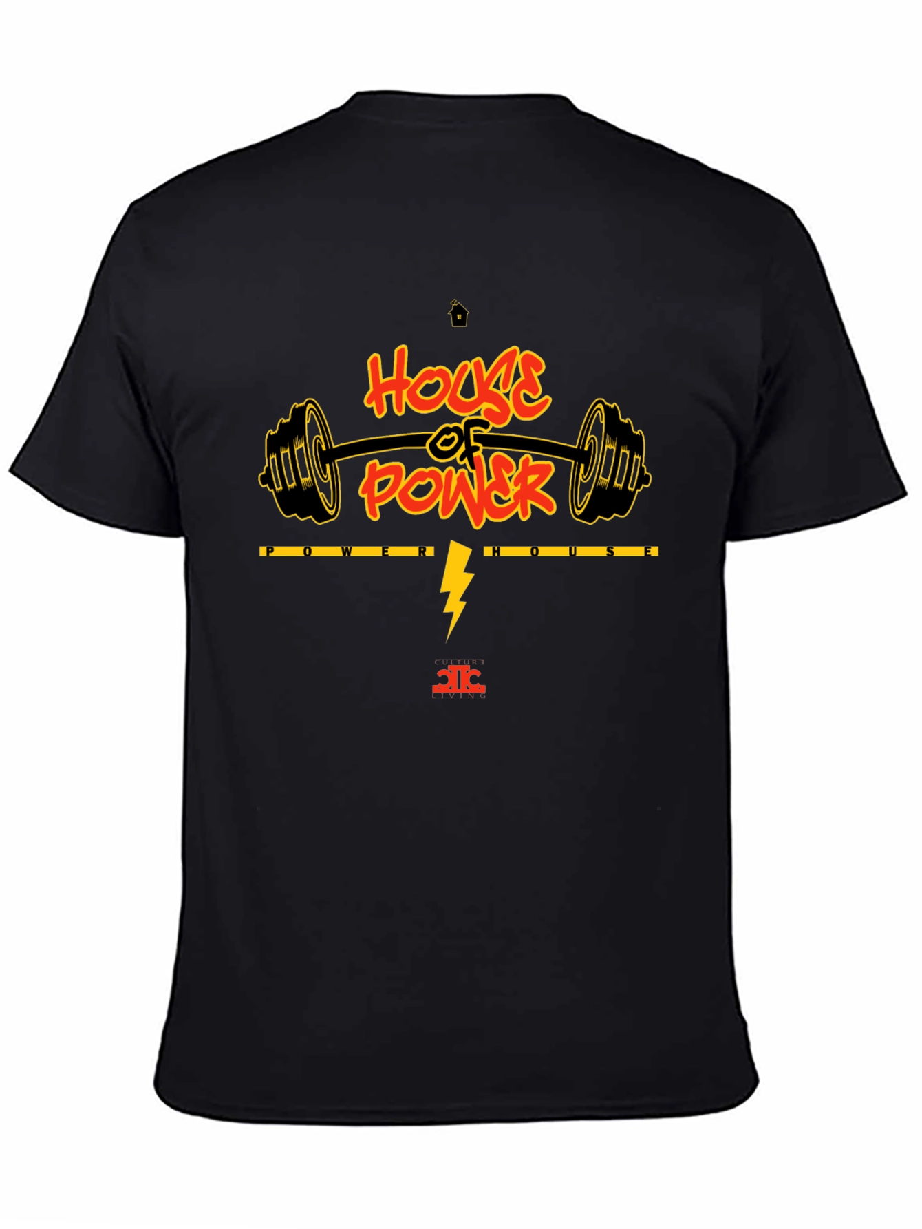 House of Power Black T-Shirt