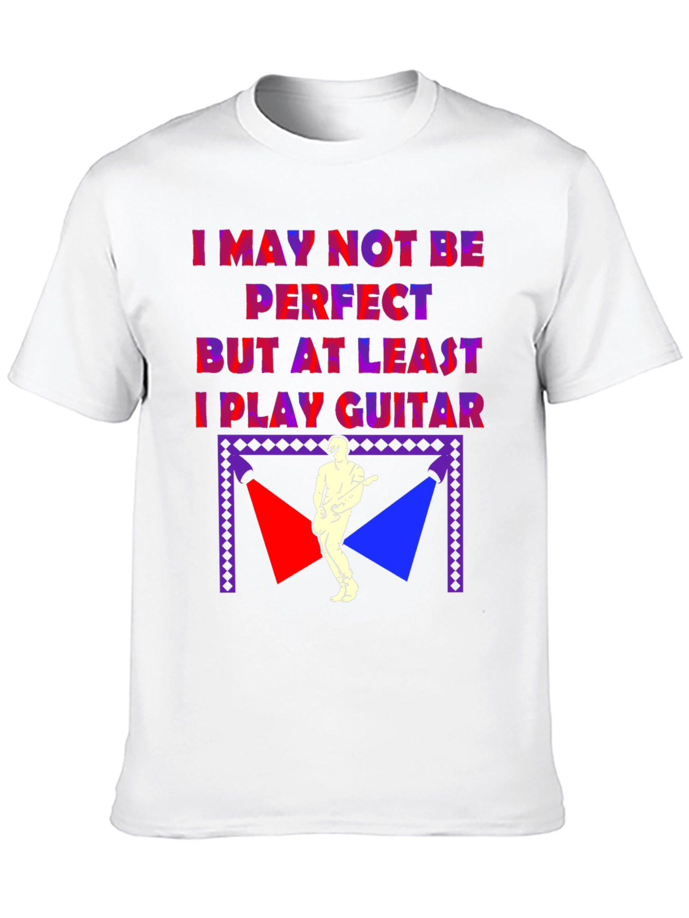 Guitar Player Graphic T-Shirt