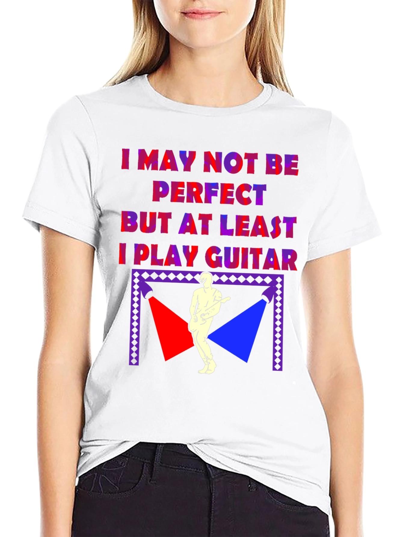 Guitar Player Graphic T-Shirt