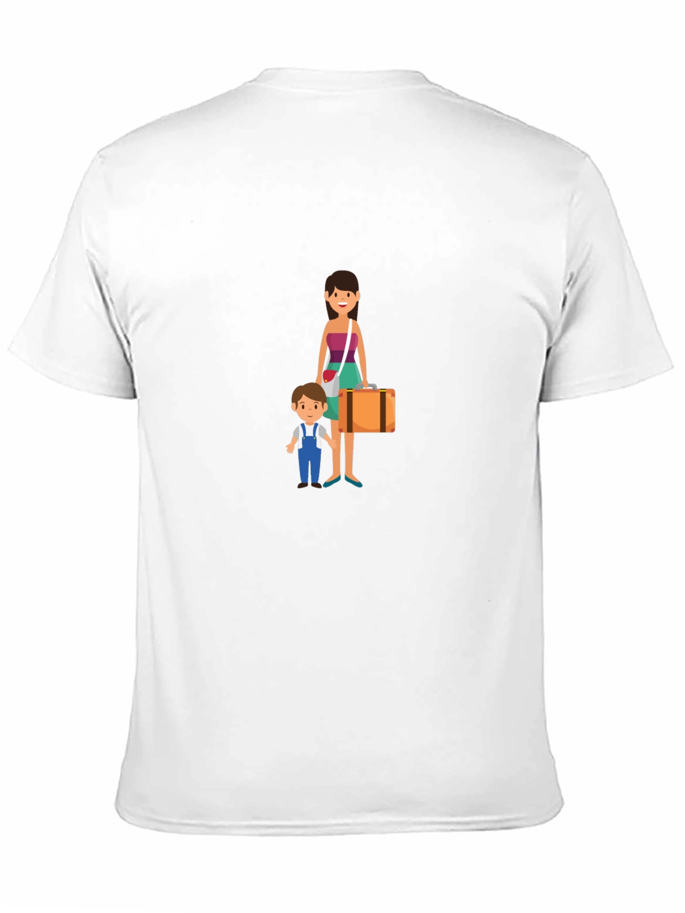 Family Travel Graphic Tee - Black