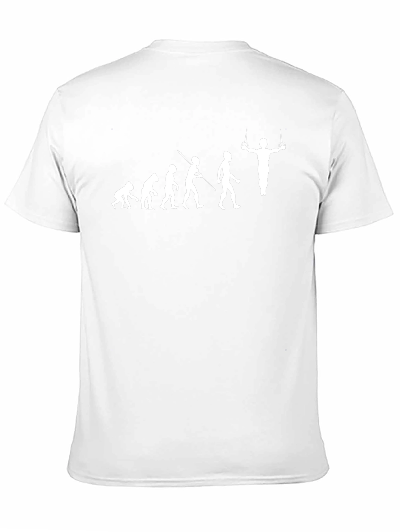 Evolution of Gymnast Black T-Shirt
