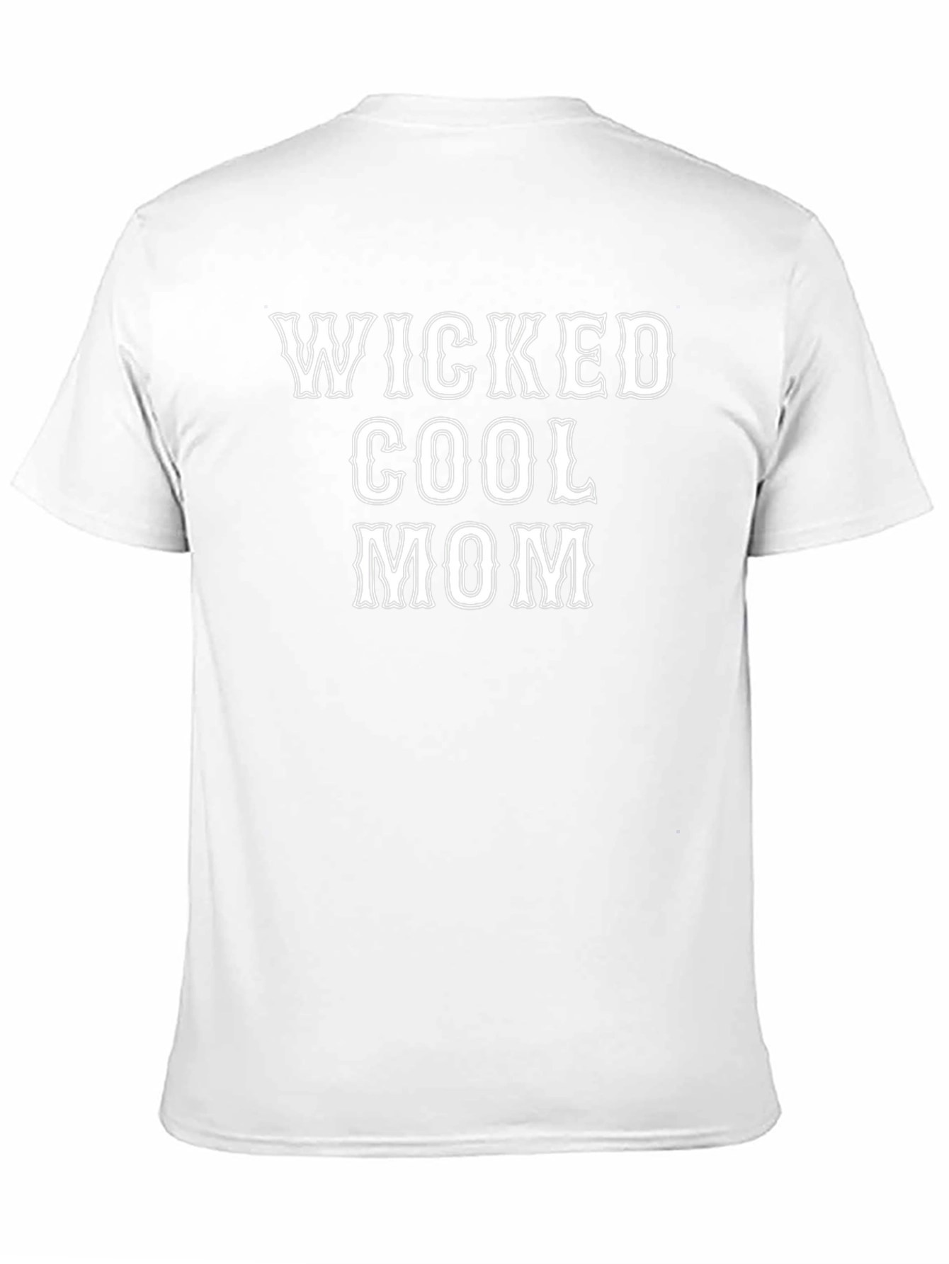 Wicked Cool Mom Graphic T-Shirt - Black