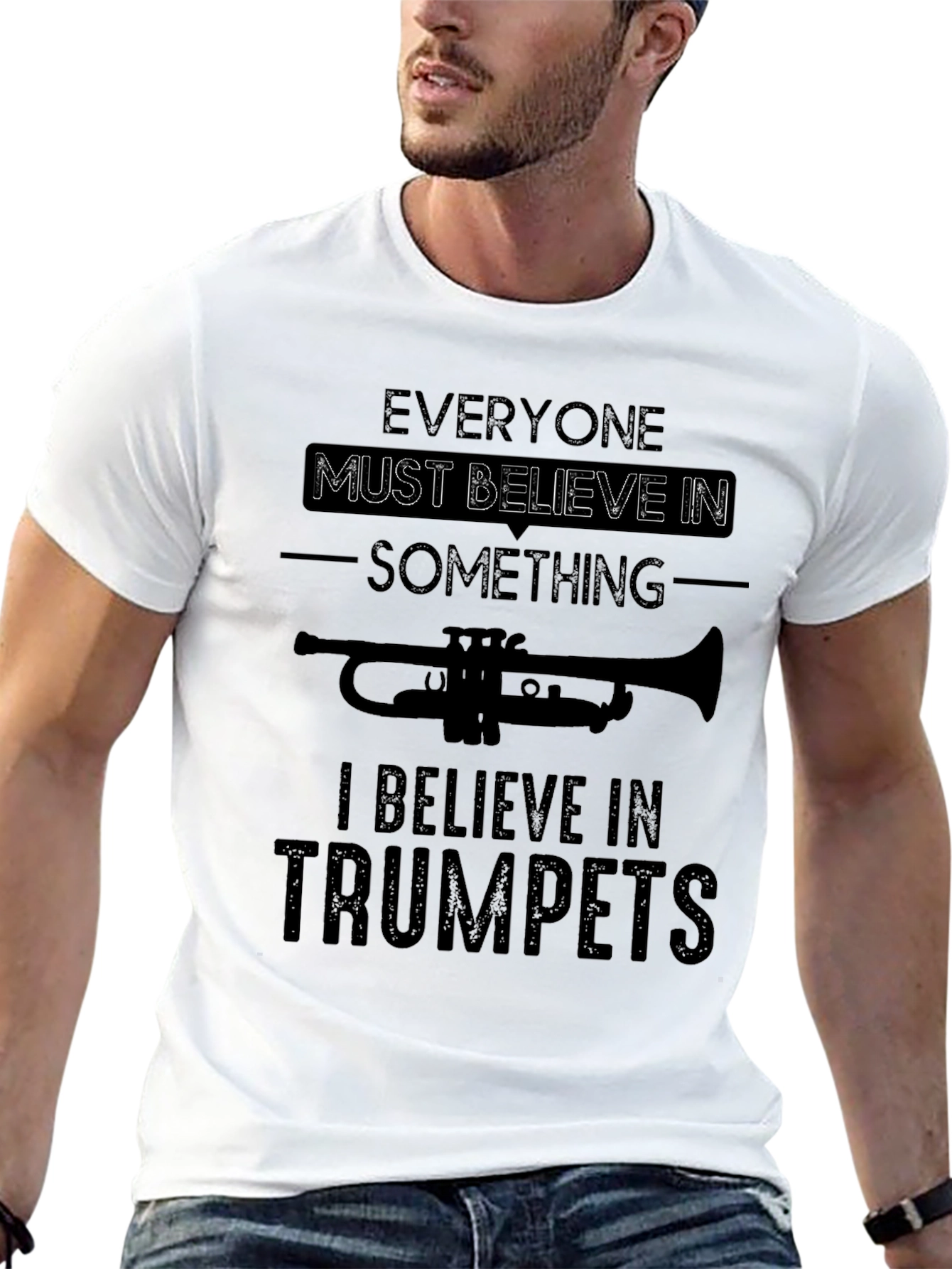 Trumpet Believer Graphic T-Shirt
