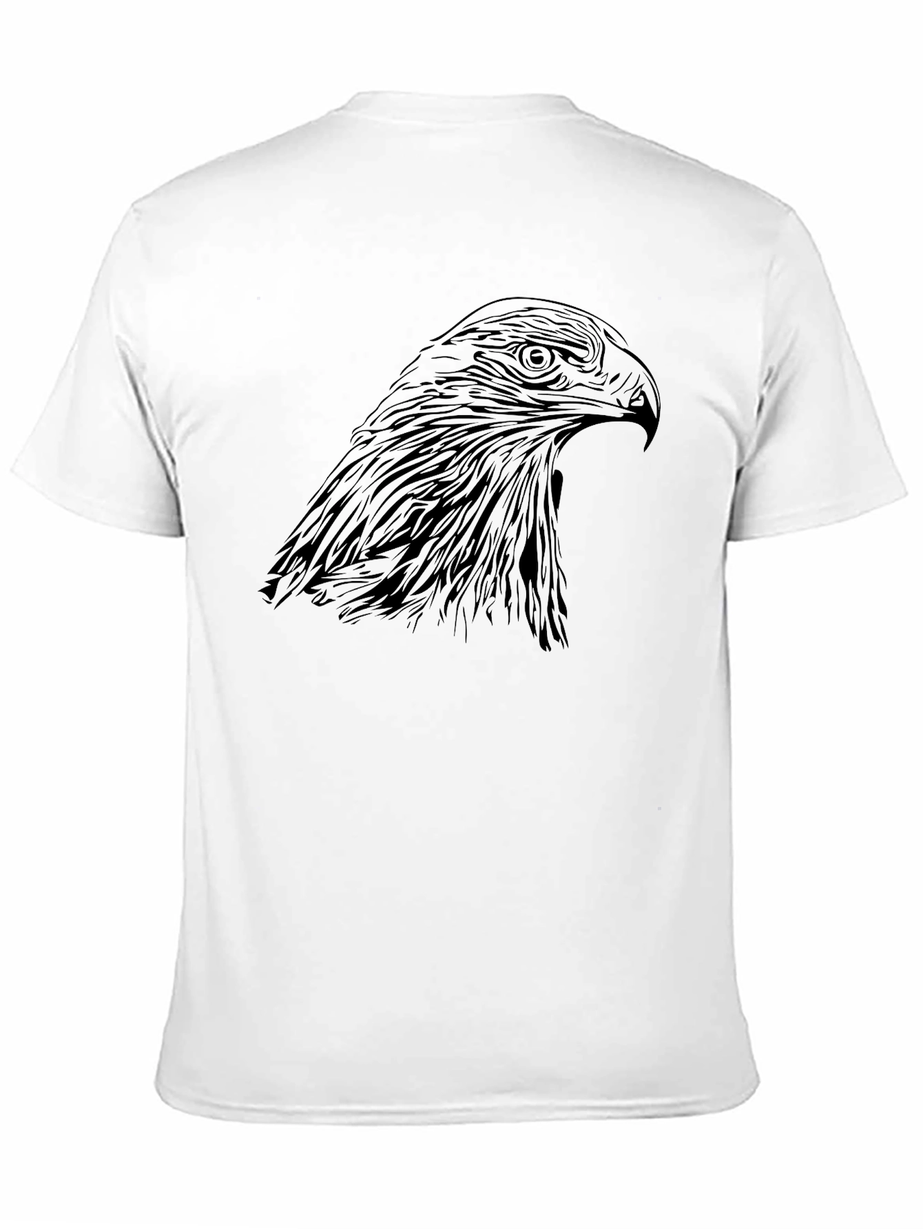 Eagle Graphic Black T-Shirt - Mens
