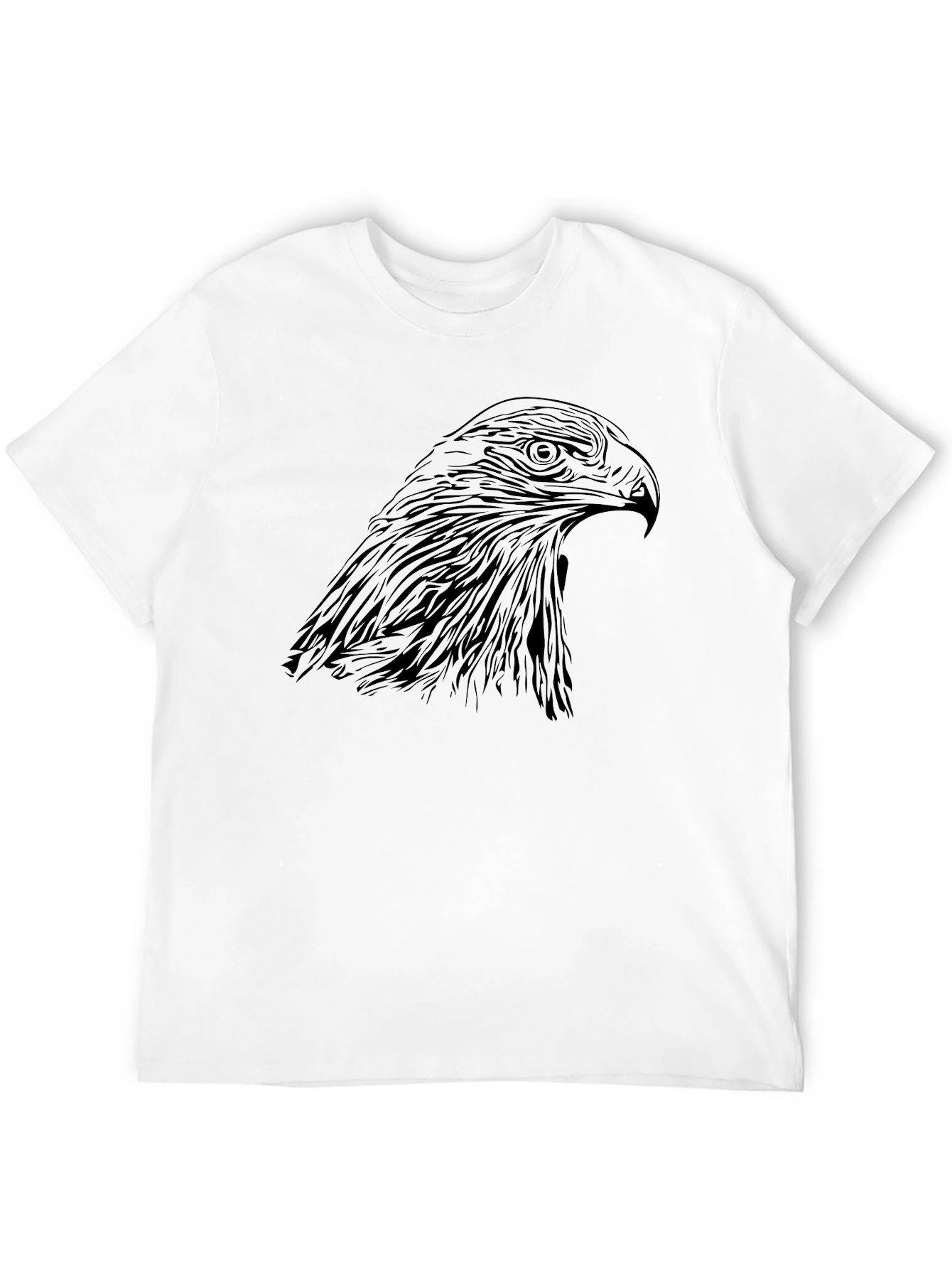 Eagle Graphic Black T-Shirt - Mens