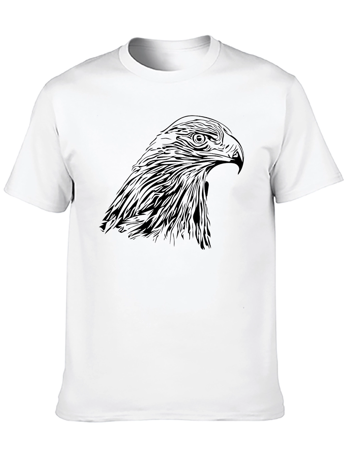 Eagle Graphic Black T-Shirt - Mens