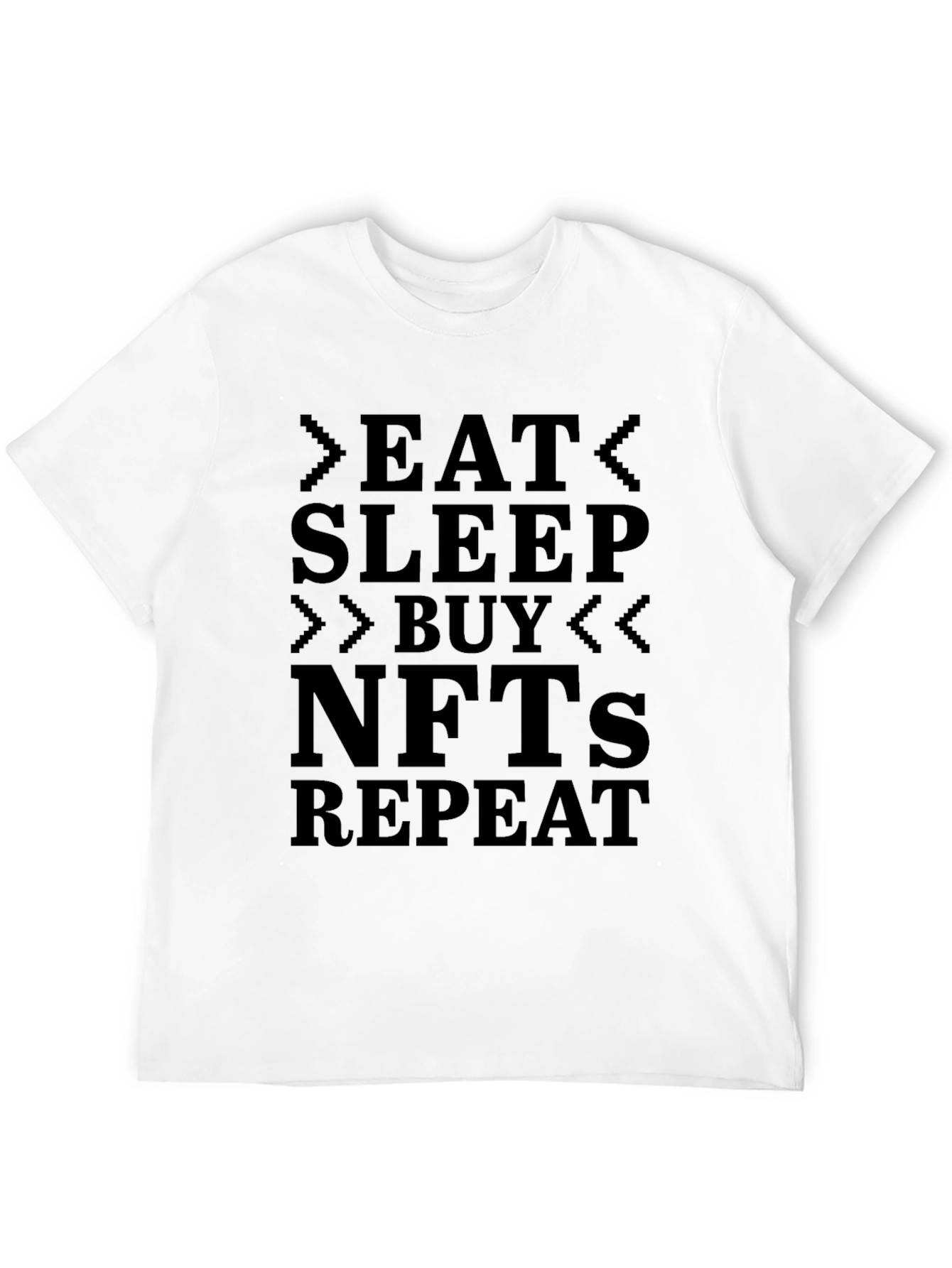 Eat Sleep Buy NFTs Repeat T-Shirt - Crypto Hype