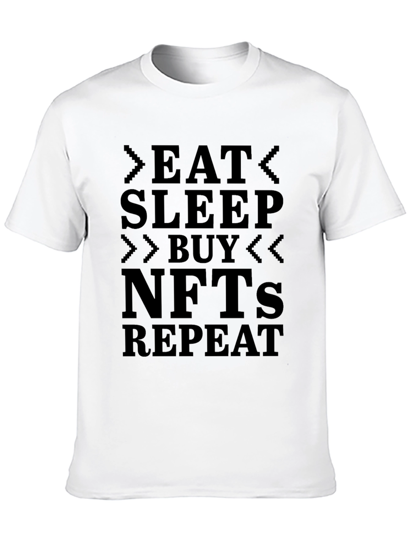 Eat Sleep Buy NFTs Repeat T-Shirt - Crypto Hype