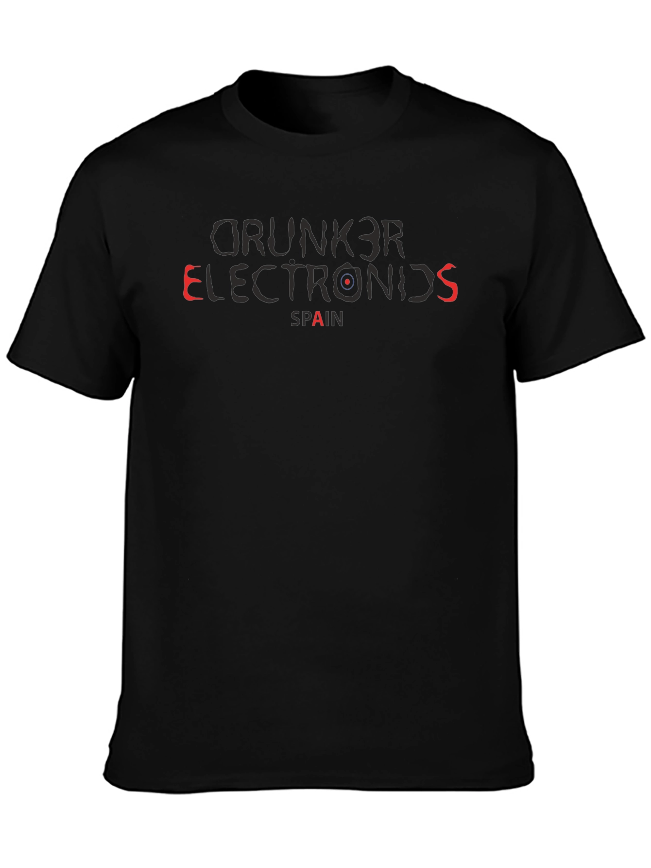 Drunker Electronics Spain Graphic T-Shirt